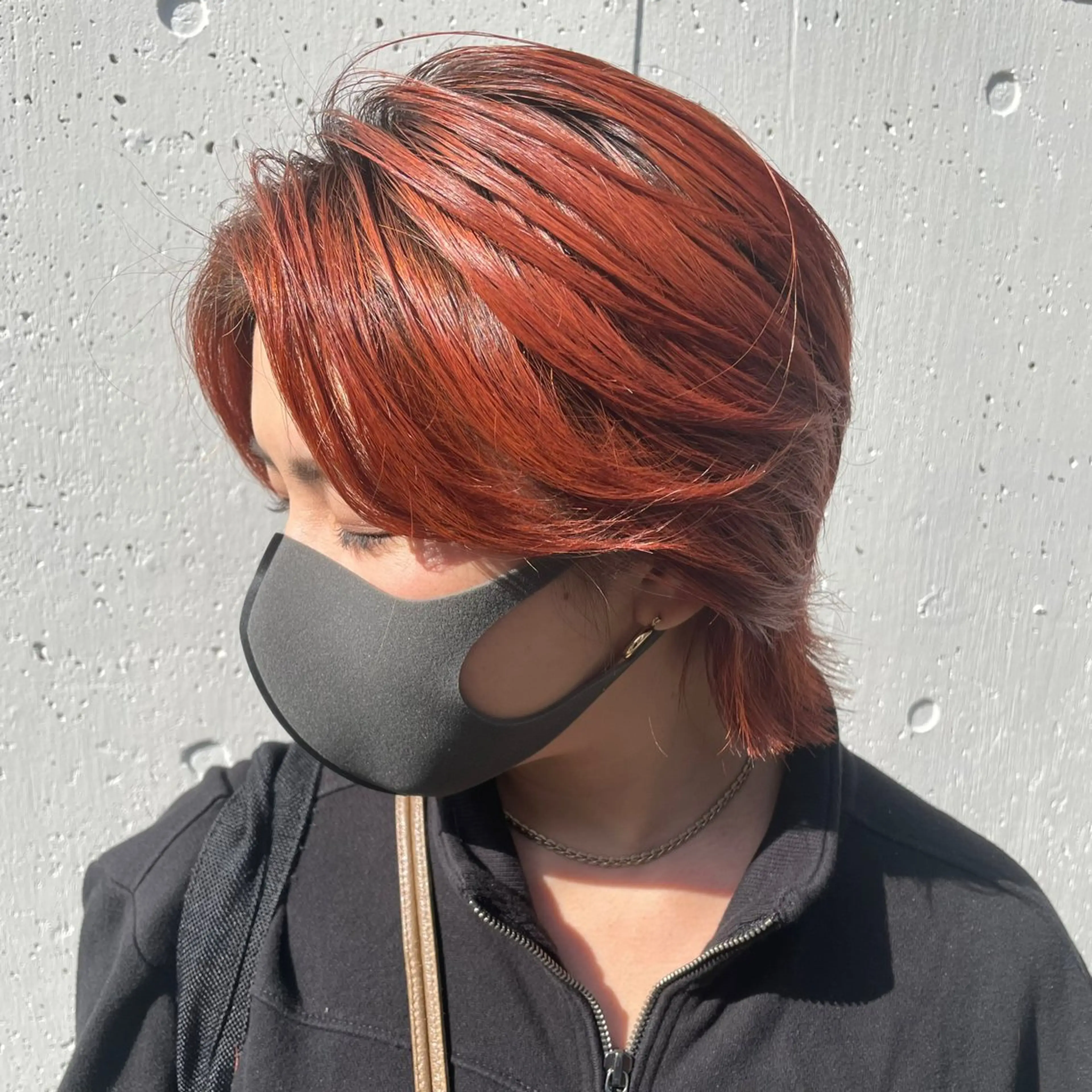 ショート YUUKI/艶カラー レイヤーカットのヘアスタイル