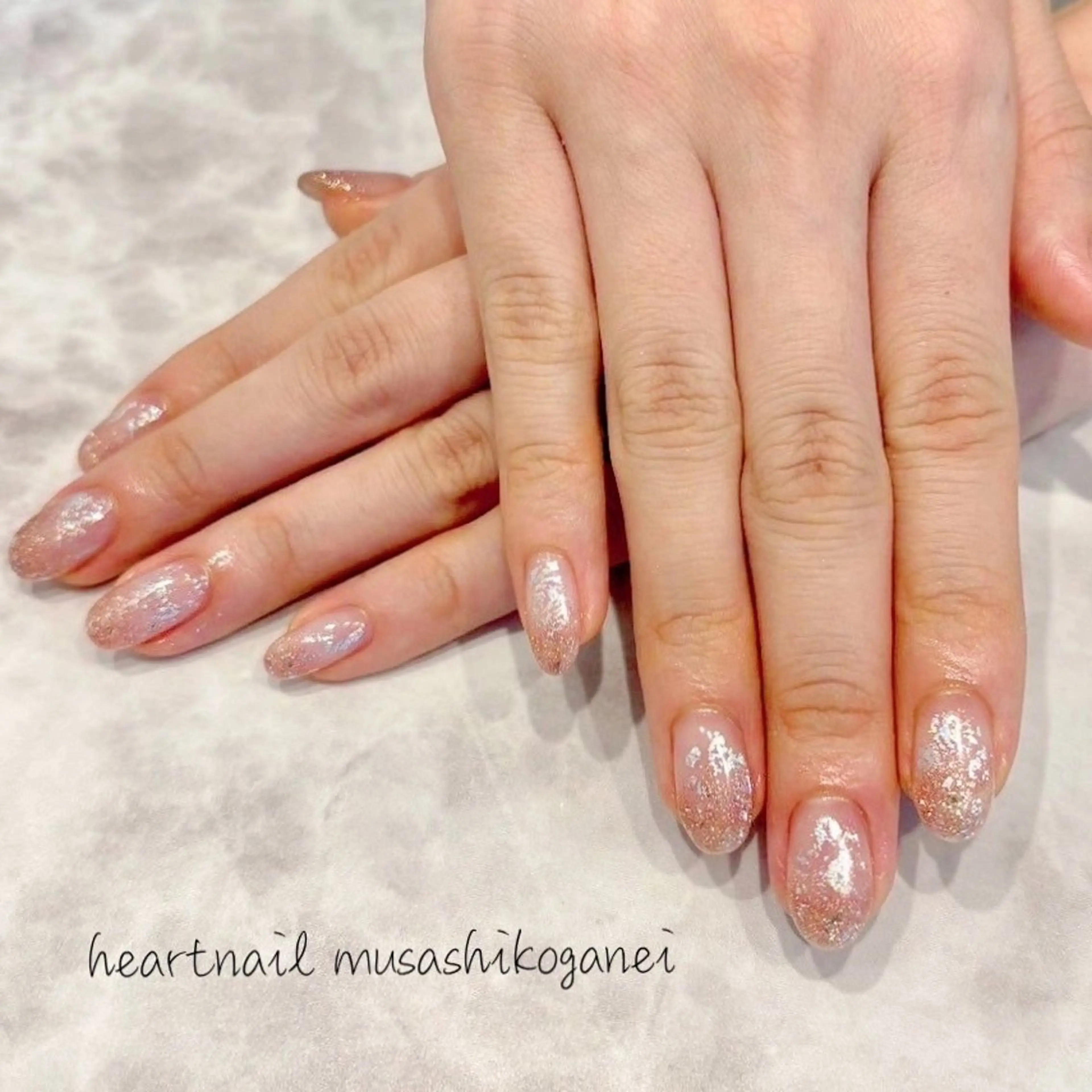 ネイル ハンドネイル はあとねいる武蔵小金井店所属・Heart nail  Yuka💎のネイルデザイン