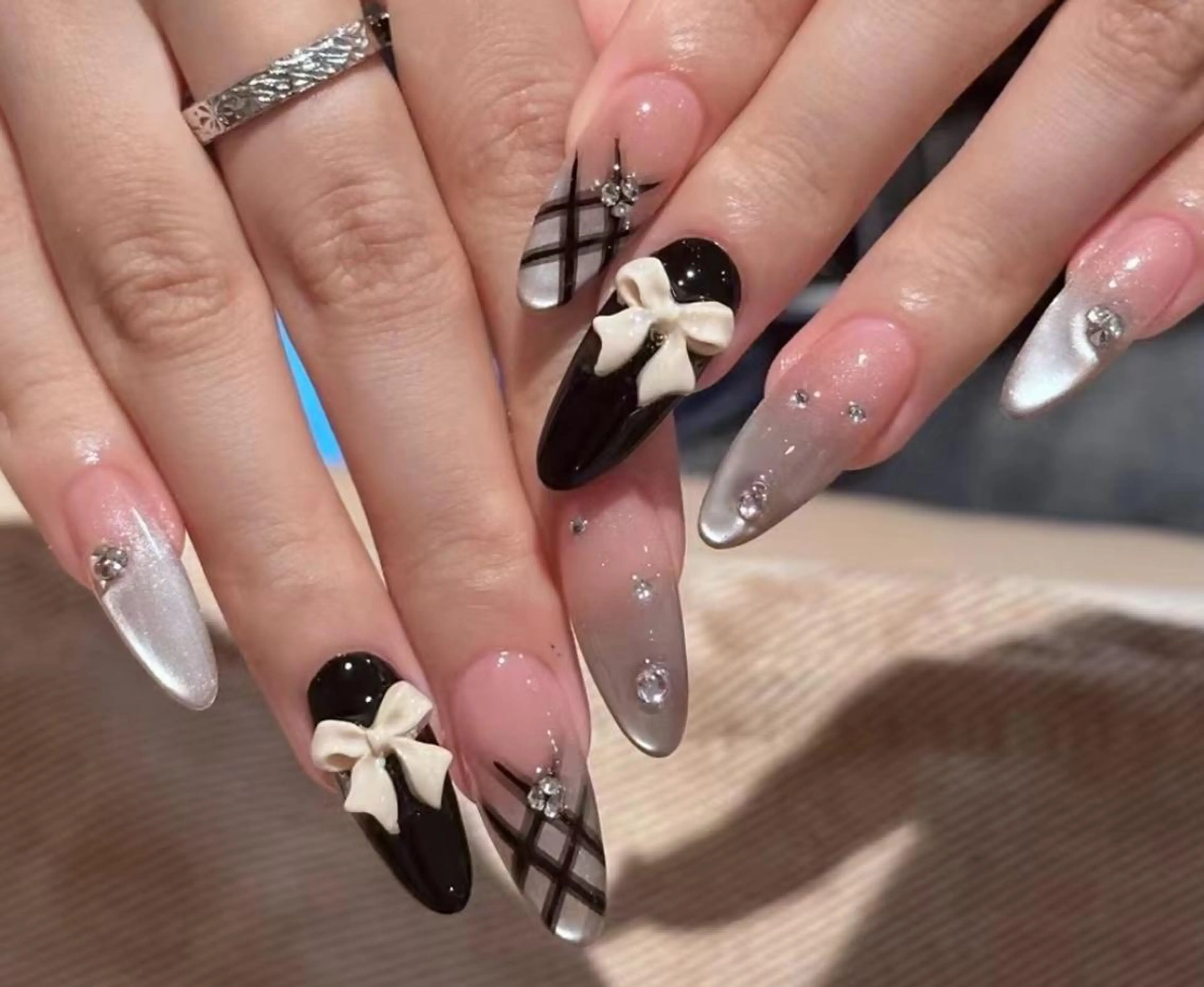 キッズ ハンドネイル By moonネイル 🌷ワンホン/韓国風のネイルデザイン