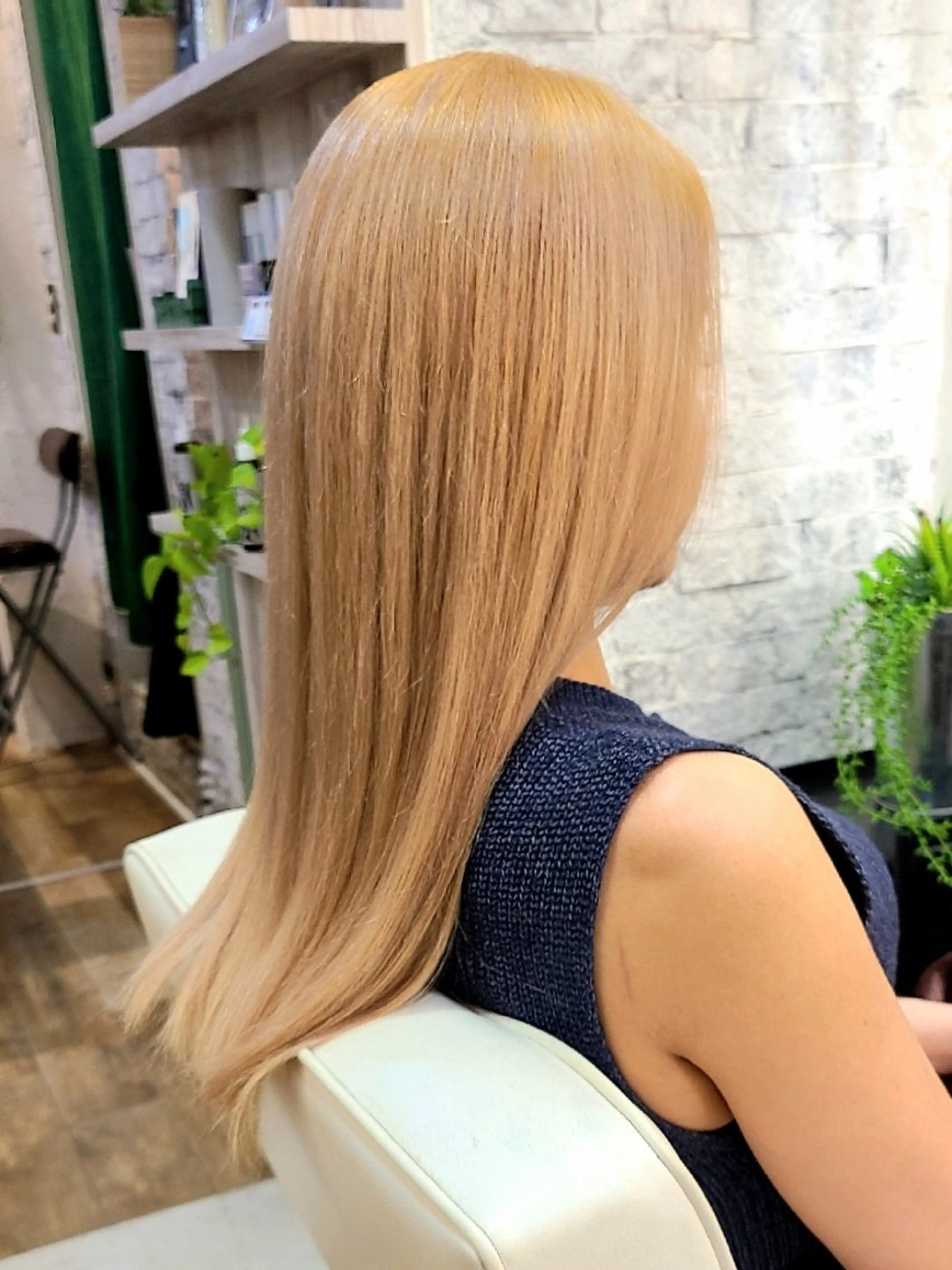 ロング カラー ヘアカラー hair make  ange 所属・赤池 彩のヘアスタイル