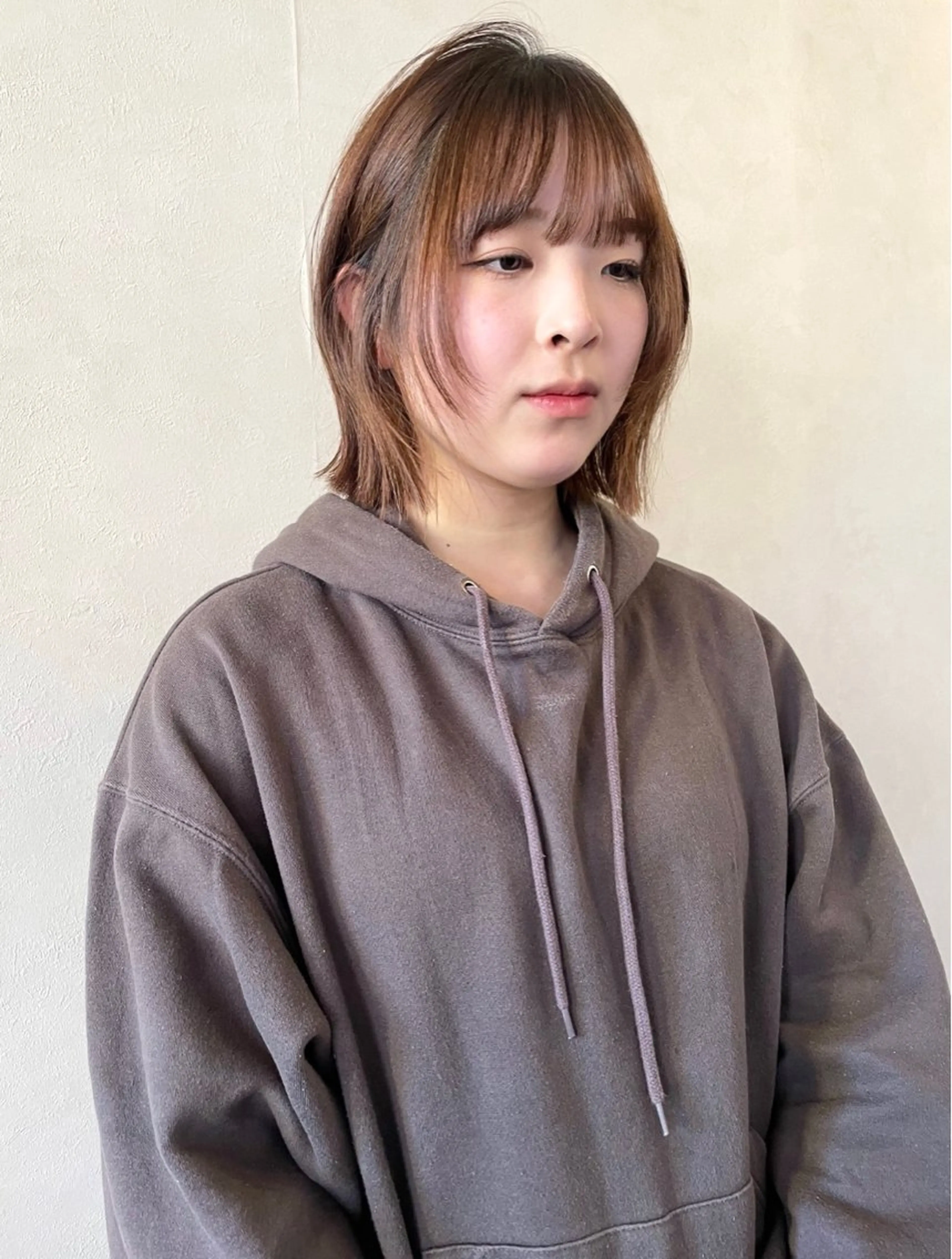 ショート 顔周りカット カット Peg.hair所属・柔らかhair🤍 Rinaのヘアスタイル