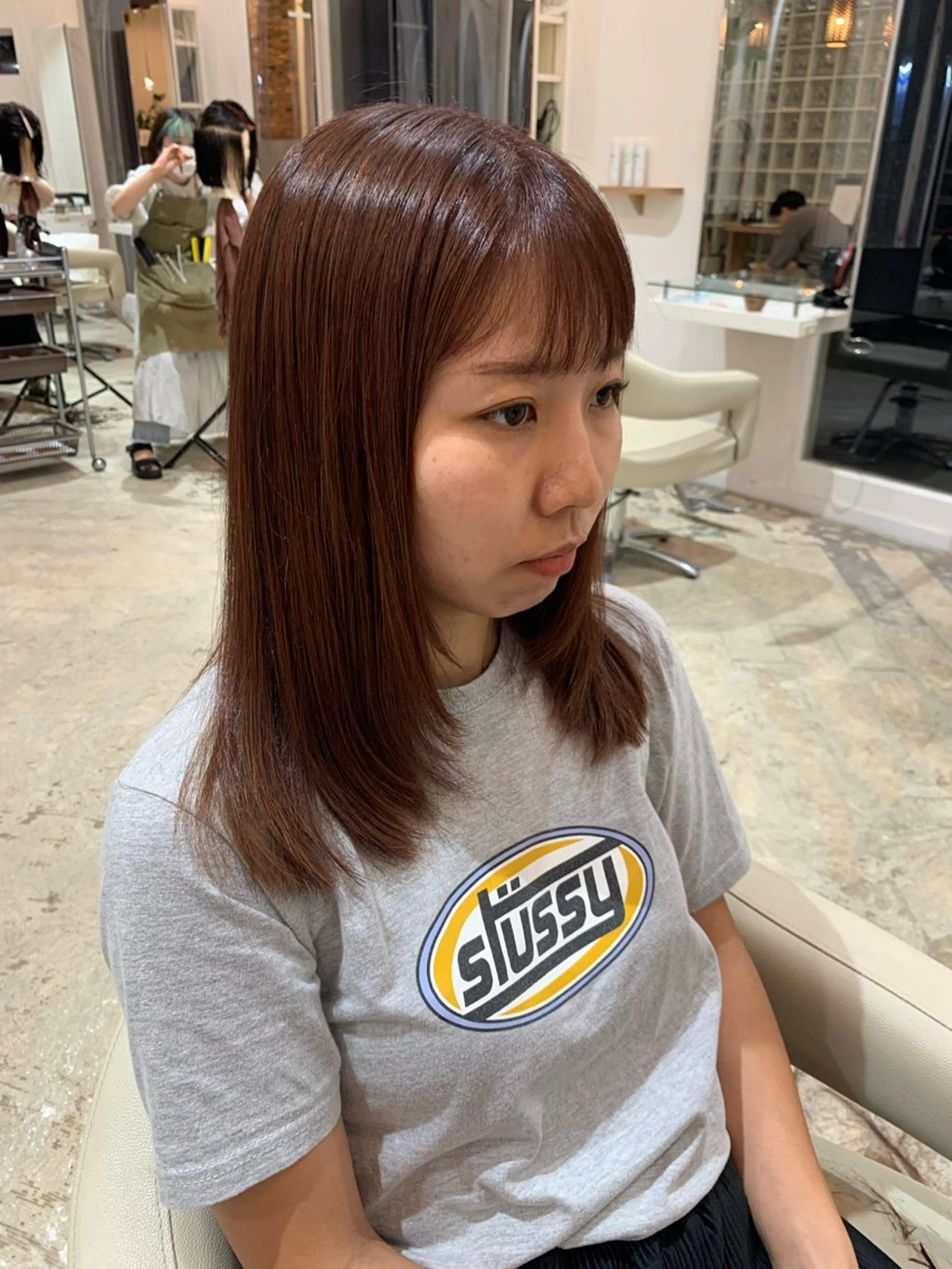 ロング 金山 美祐のヘアスタイル