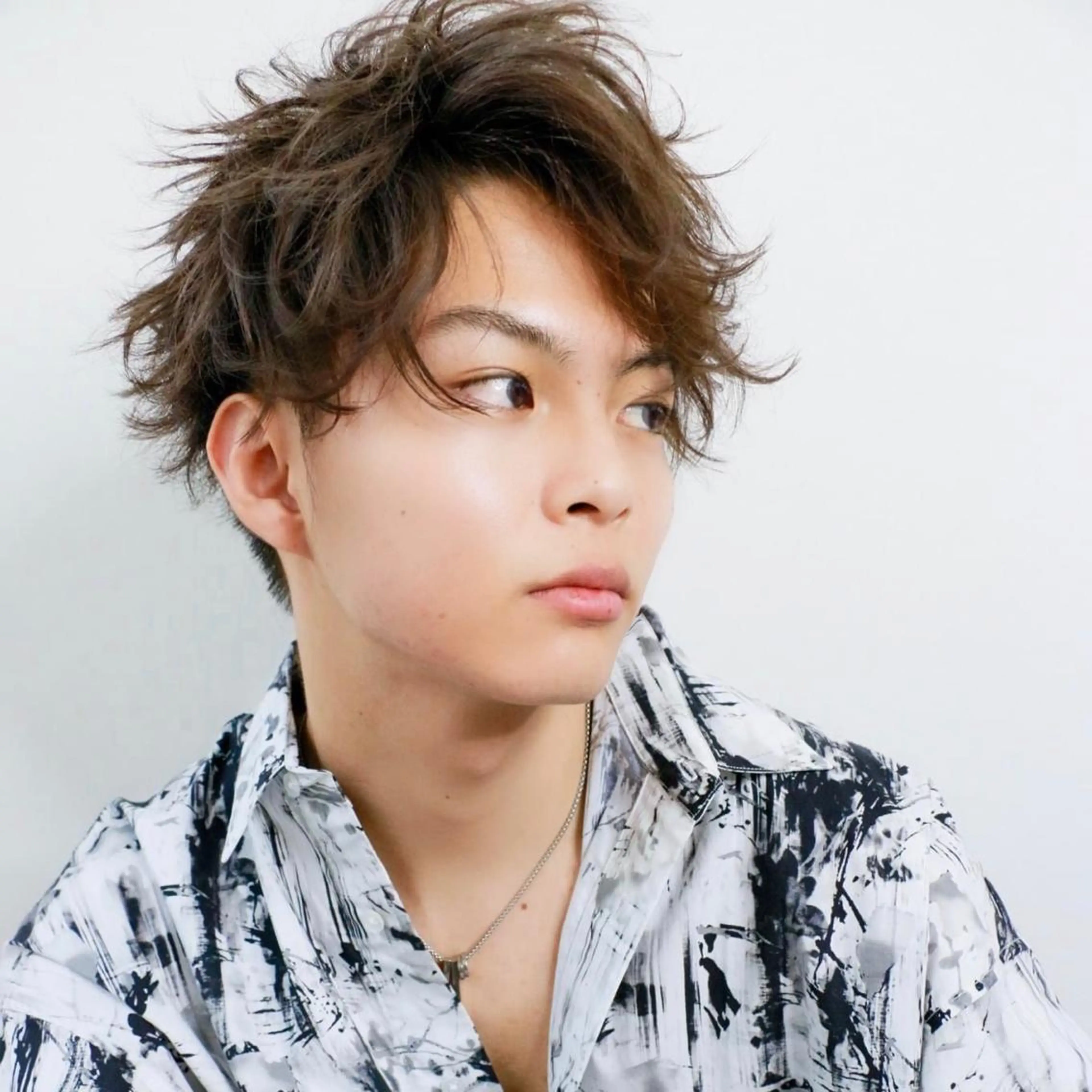 メンズ カット パーマ 🫧FERIA北千里 宮本哉太🫧のヘアスタイル