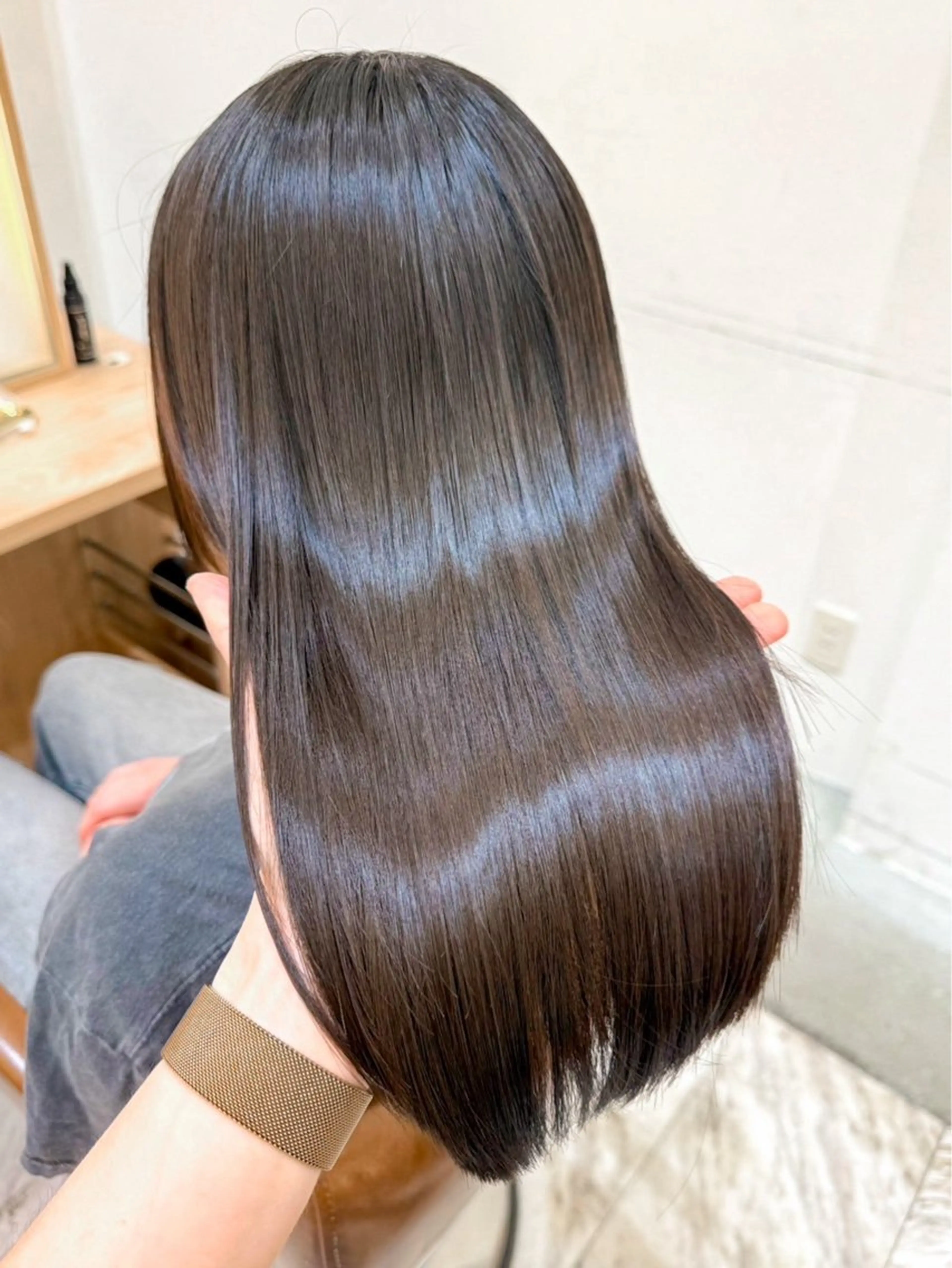 ロング 縮毛矯正 トリートメント ATENA所属・撮影モデル様募集 直樹のヘアスタイル