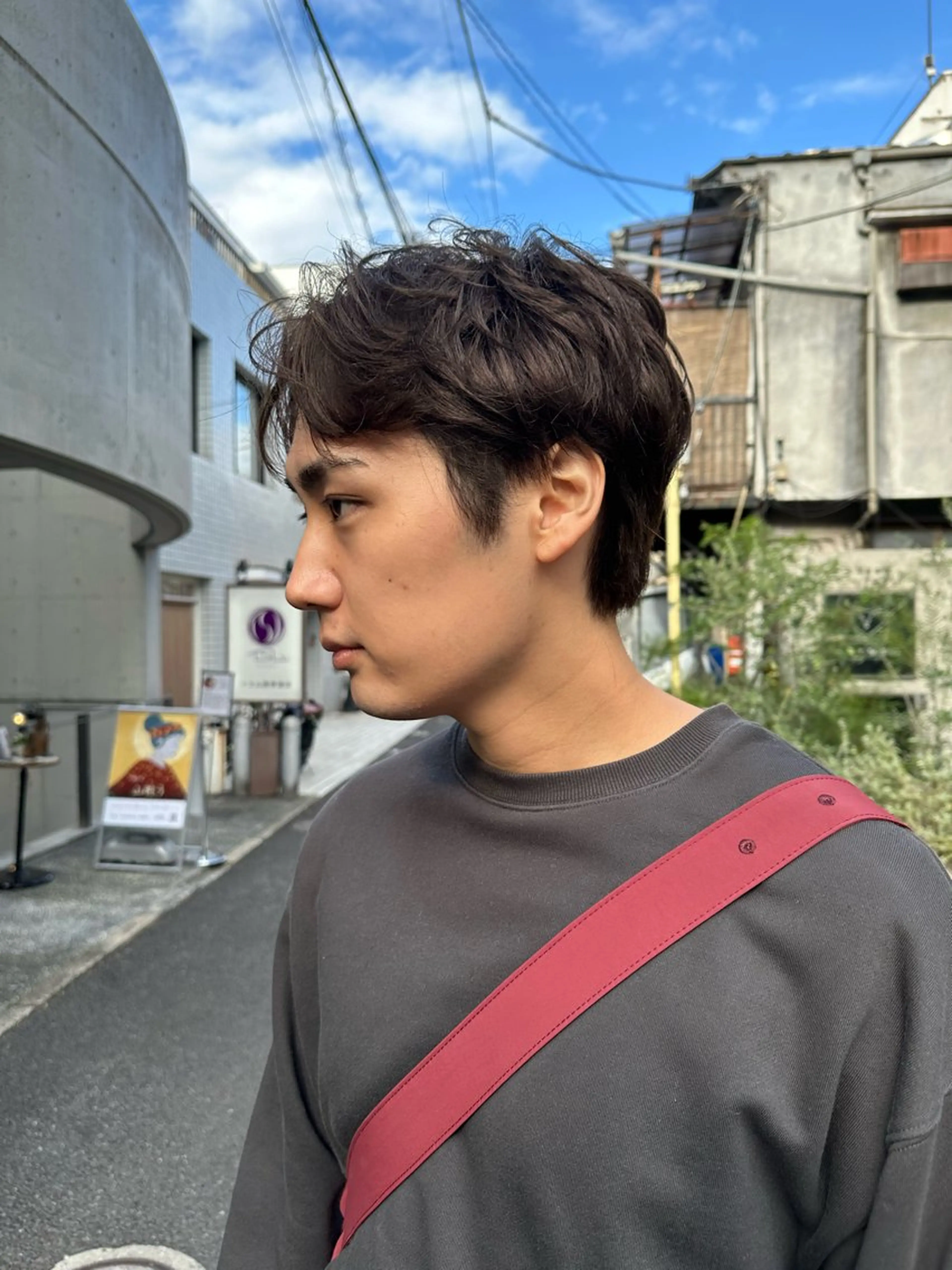 カラー メンズ 似合わせカット /パーマ岡本淳平のヘアスタイル