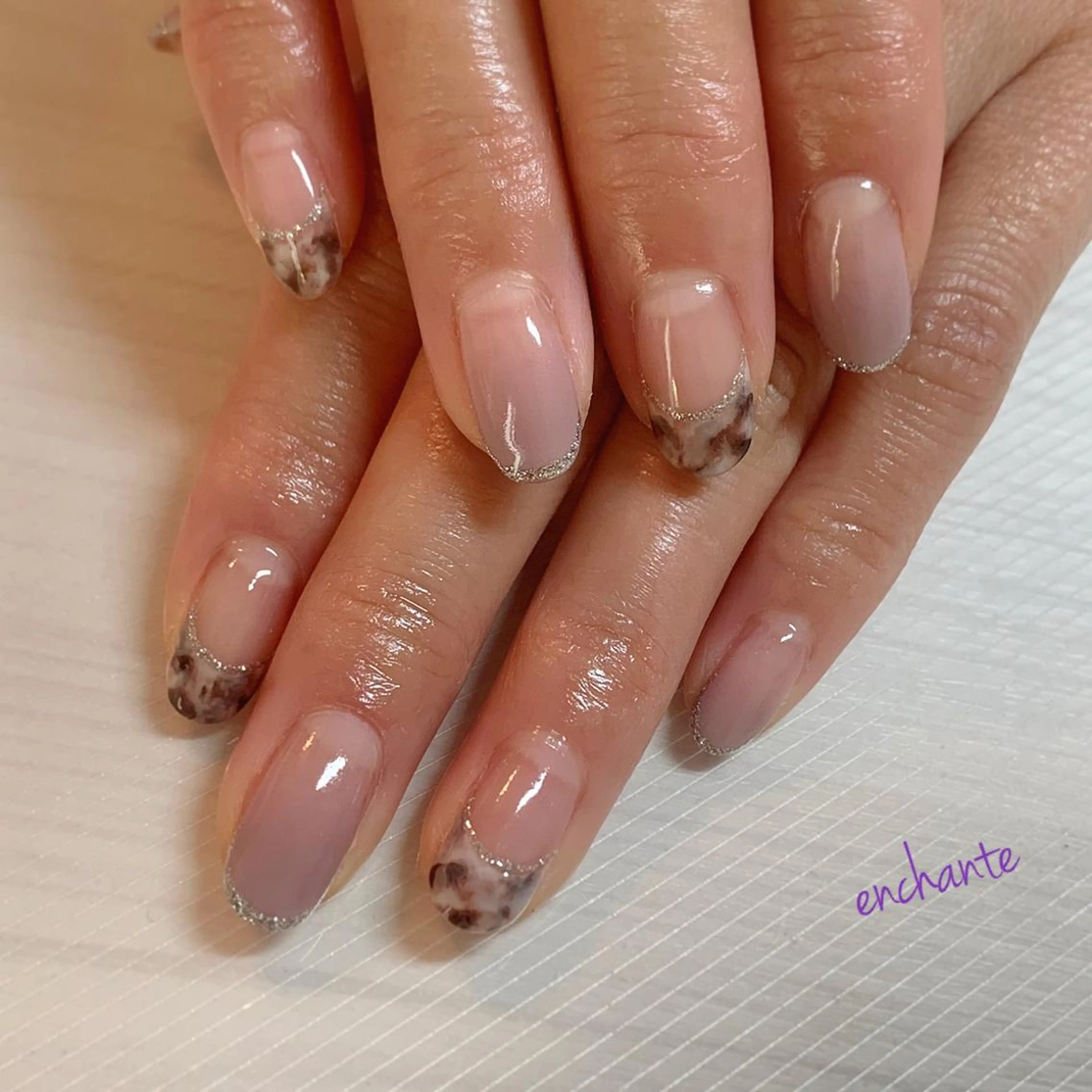 ネイル アンシャンテ所属・enchante 自由が丘のネイルデザイン