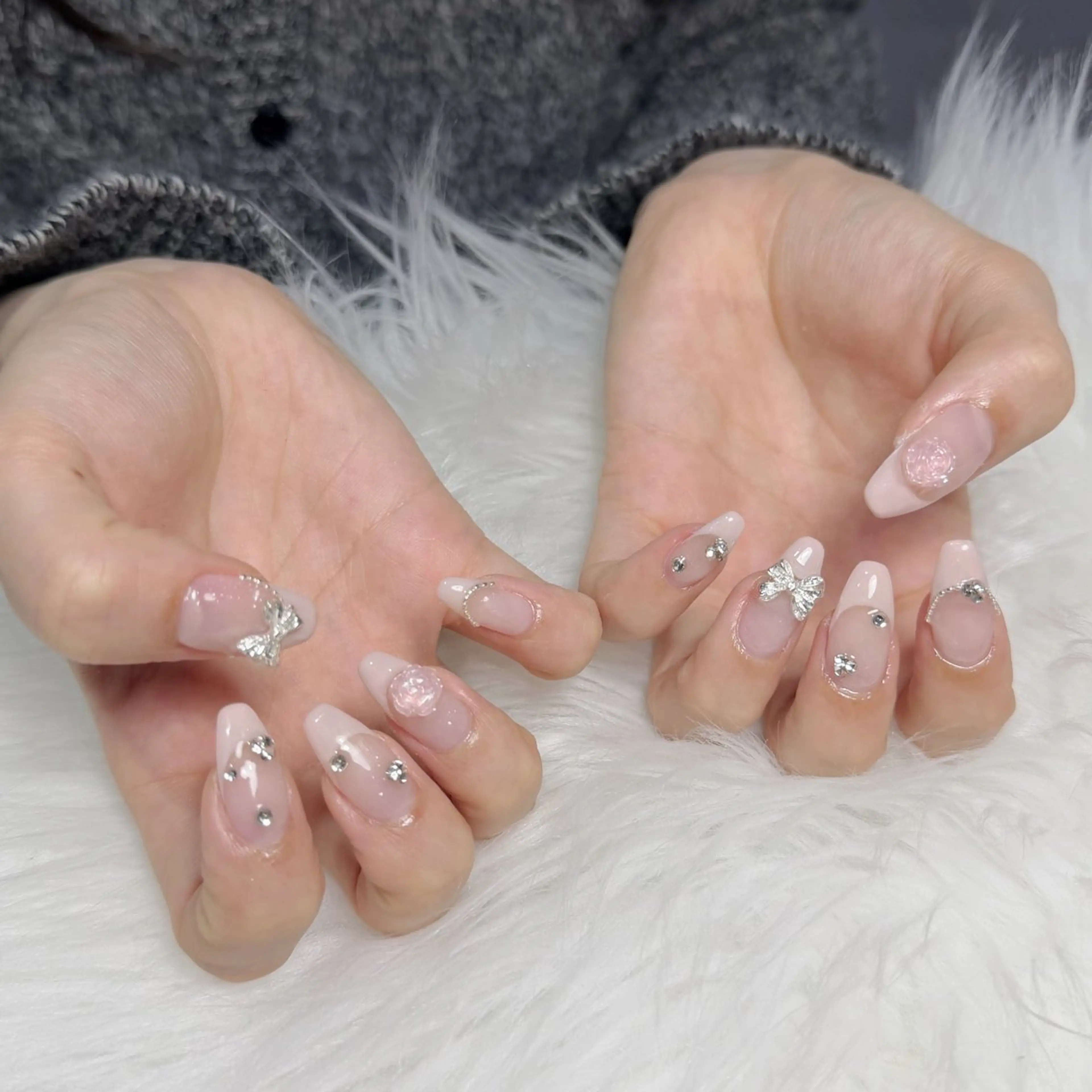 ネイル ハンドネイル tumake🫧 Ayuri🩵のネイルデザイン