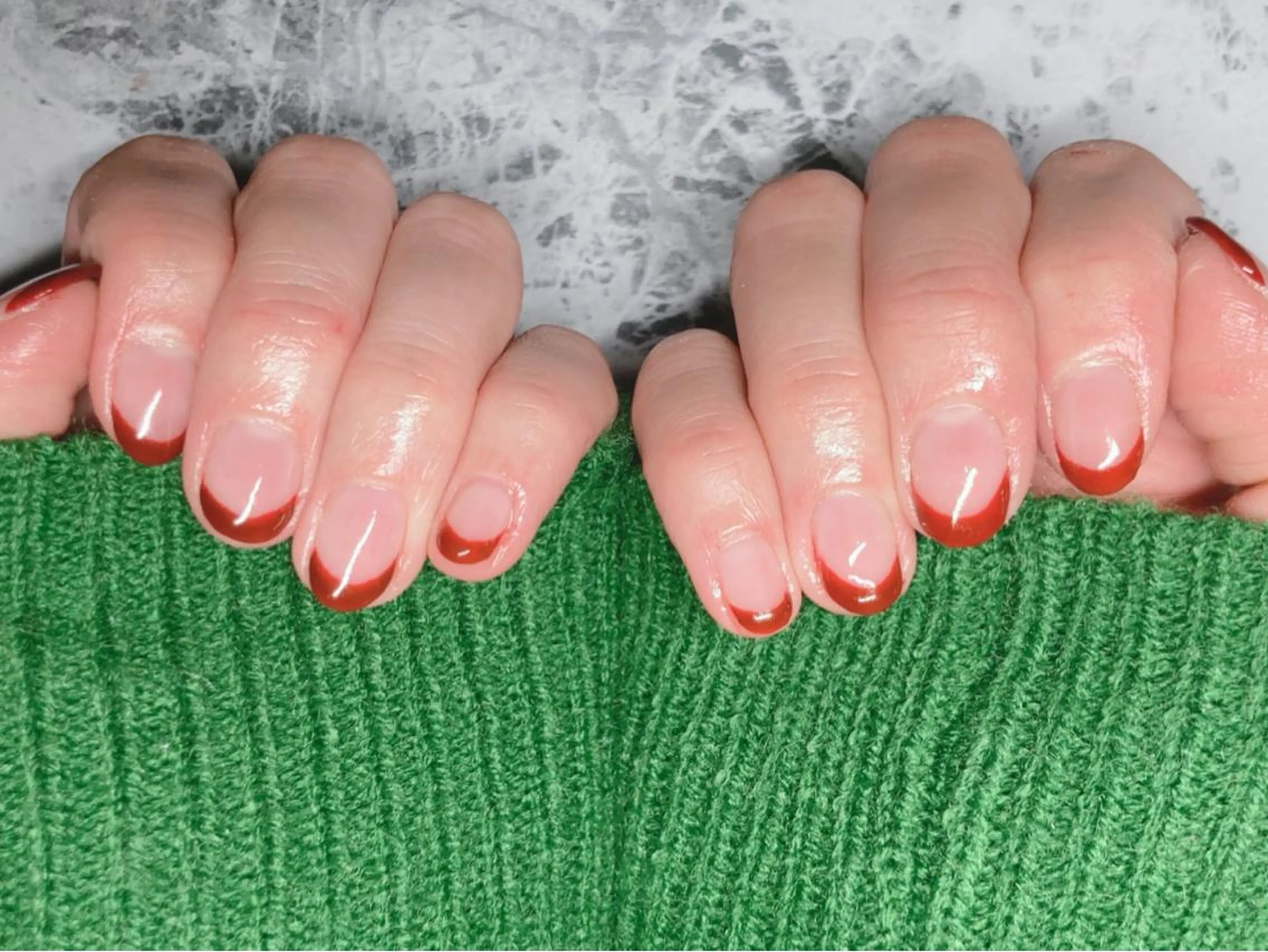 ネイル ボルドー ネイルケアサロン Campanulaのネイルデザイン