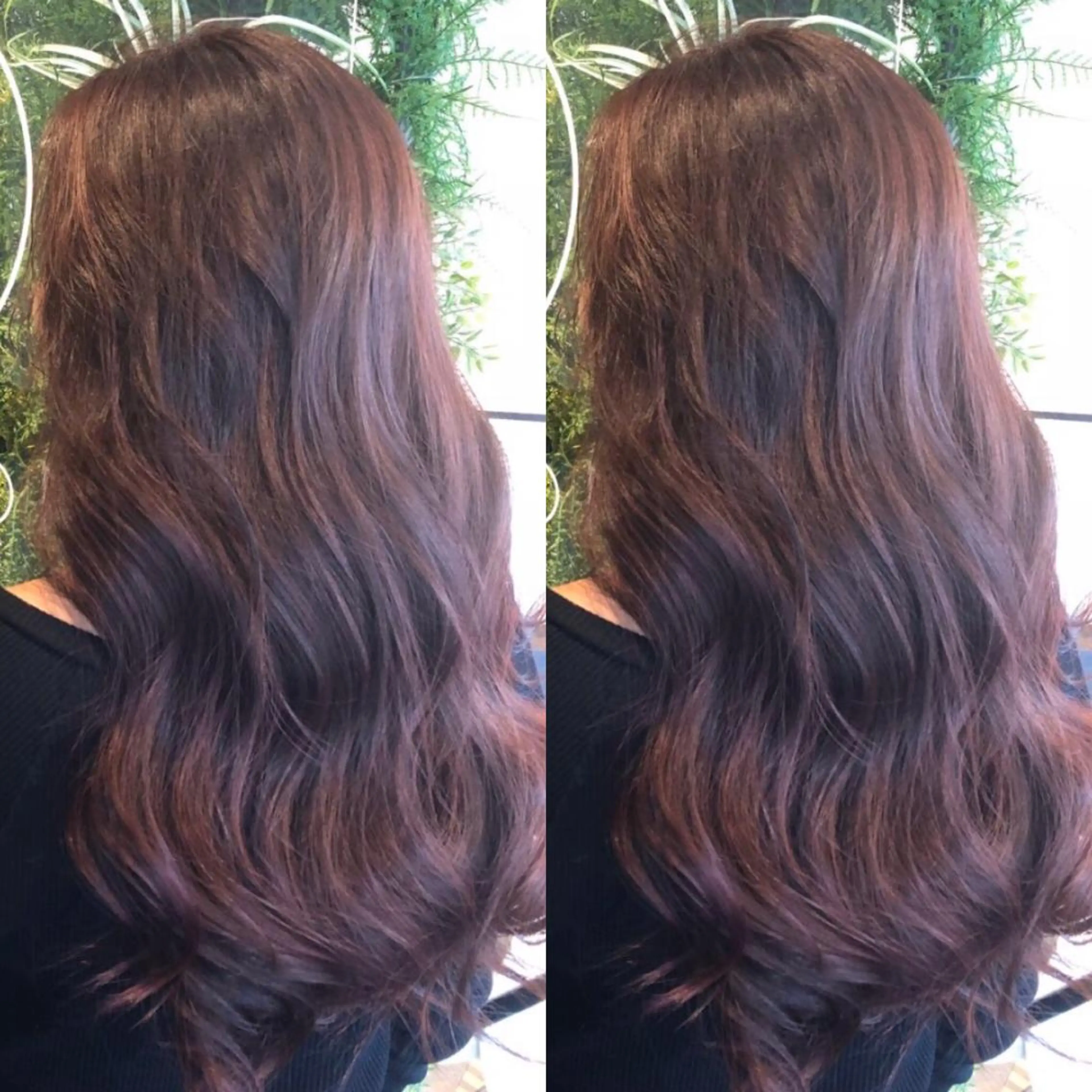 ロング カラー Hanna by W_SALONのヘアスタイル