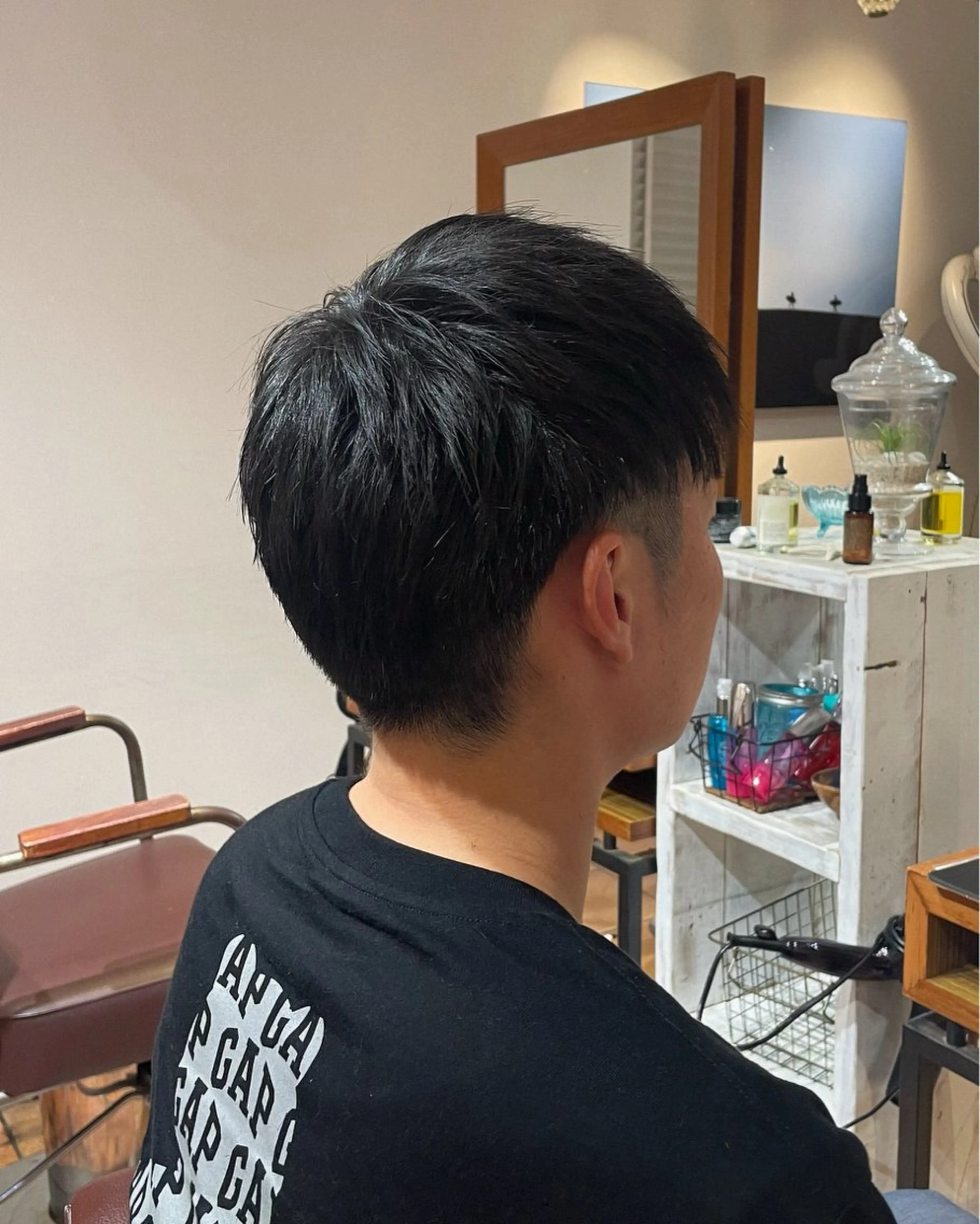 メンズ カット メンズパーマモデル 🌺もえか🌺のヘアスタイル