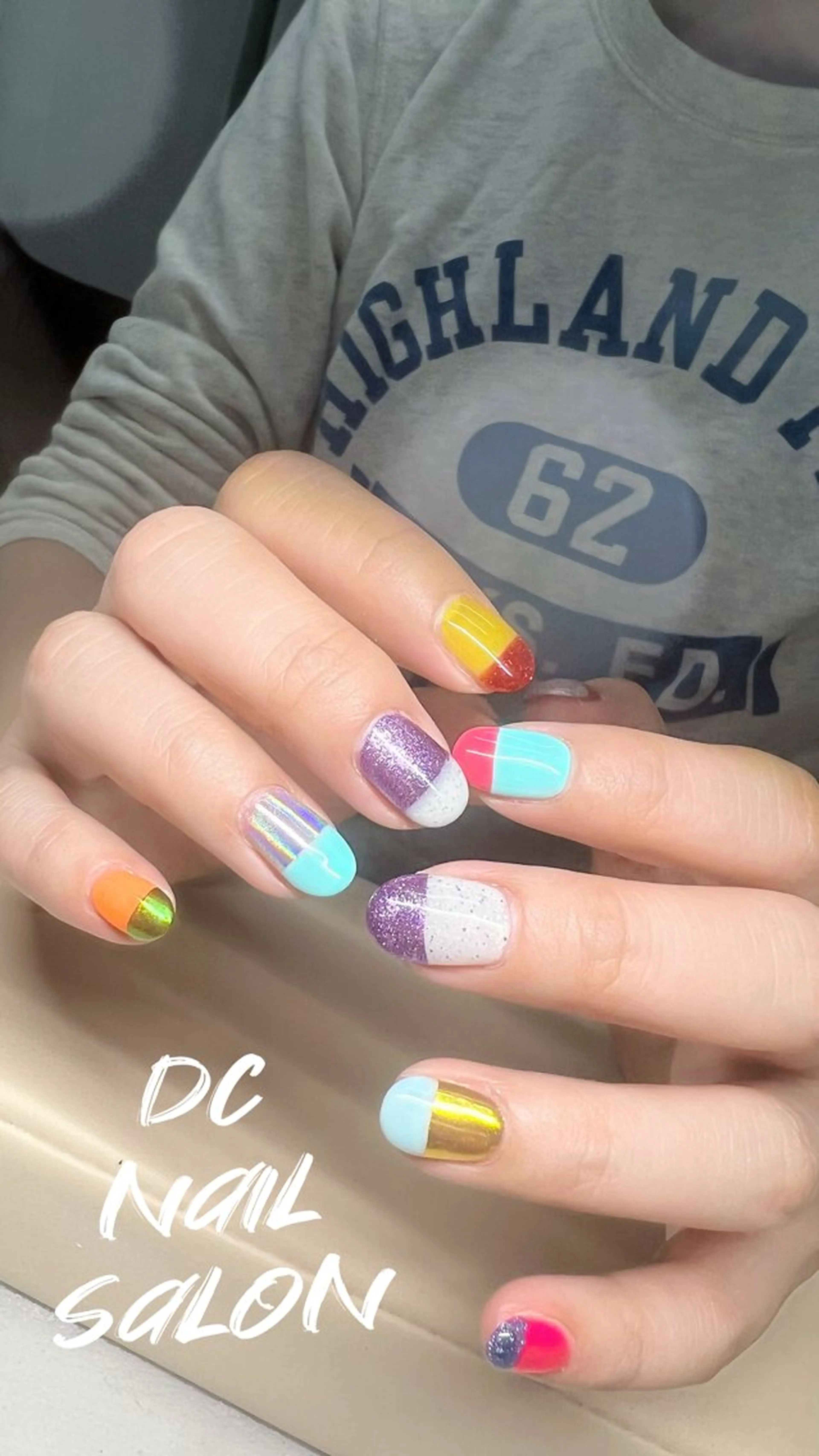 ネイル アートネイル 入学式 フレンチネイル ジェルネイル グラデーション ハンドネイル DC nail salonのネイルデザイン