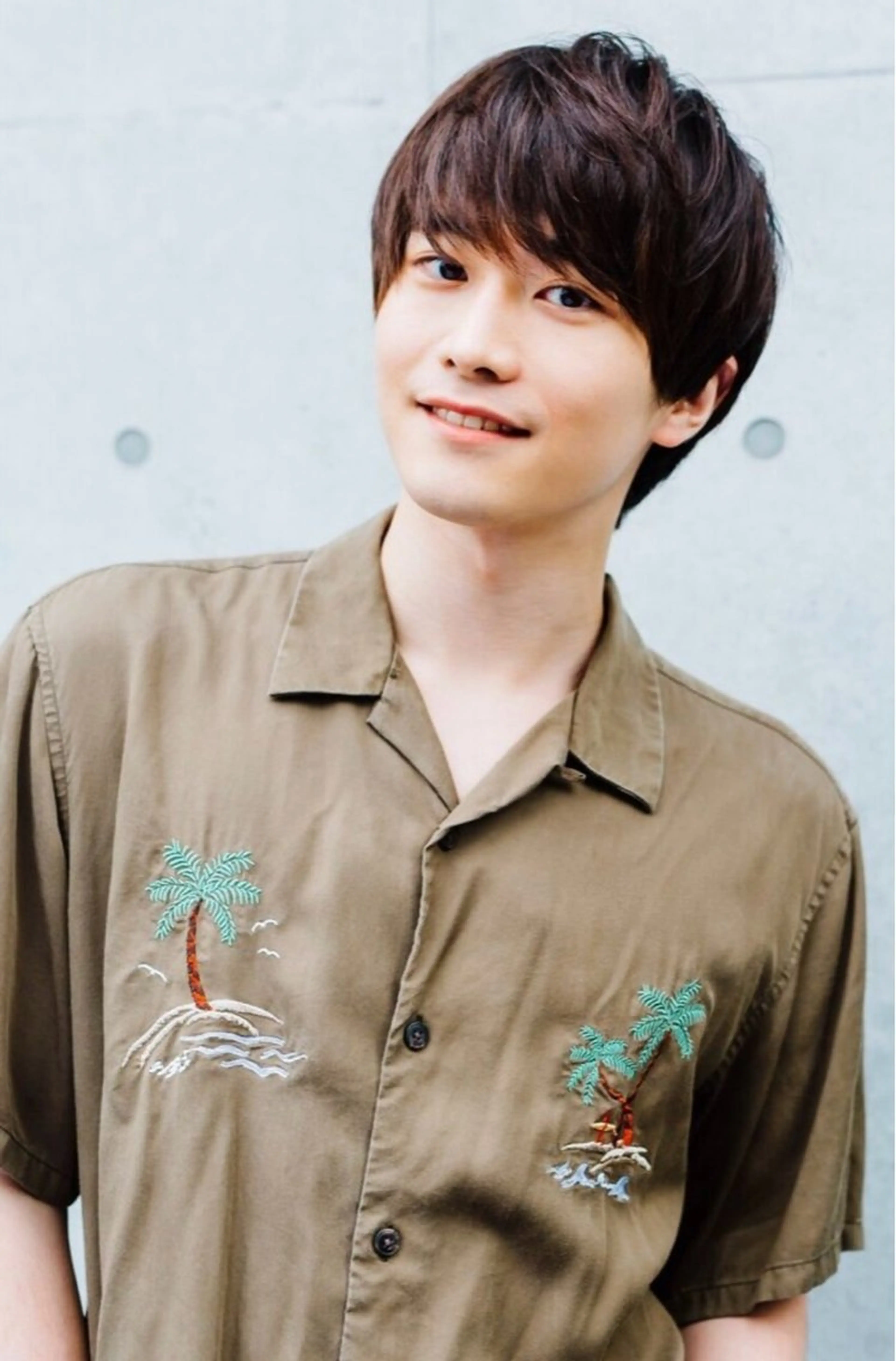 ミディアム カラー メンズ 寺岡 慎太郎のヘアスタイル
