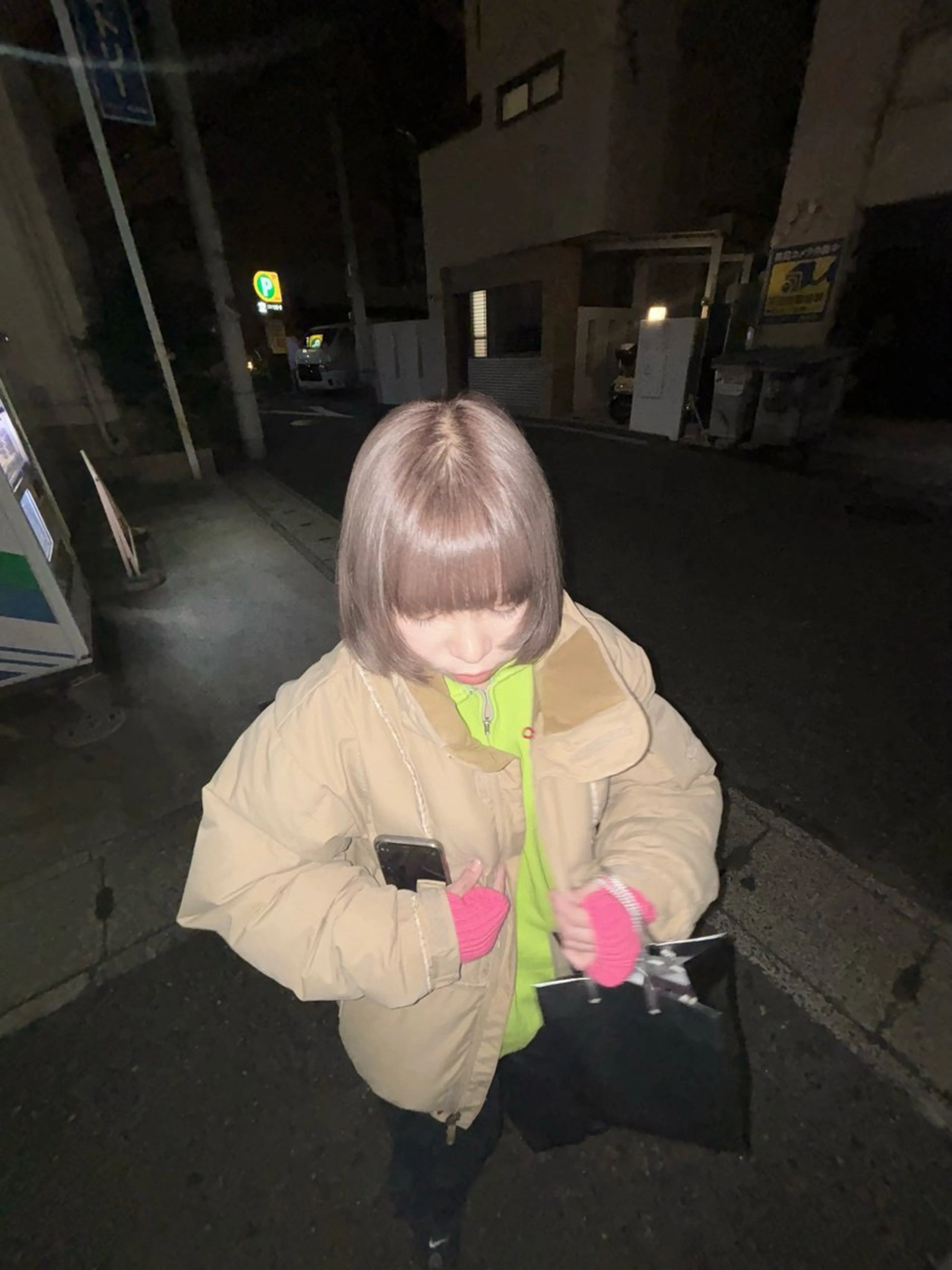 ショート カラー ベージュカラー ハイトーンカラー ヘアカラー HARUKI MINATO Japan KOBE所属・山本 優太のヘアスタイル