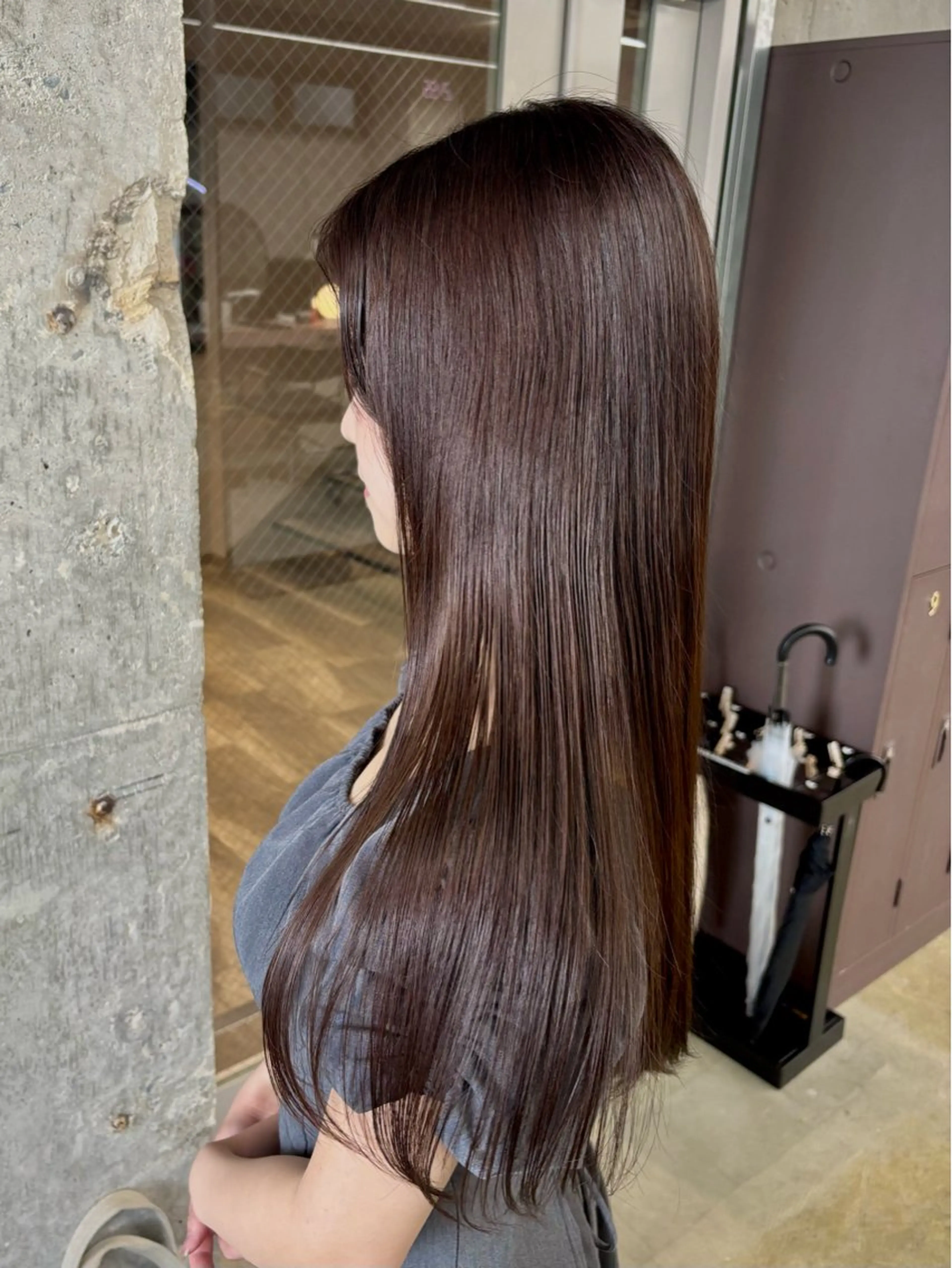 ロング 宮崎 わか菜のヘアスタイル