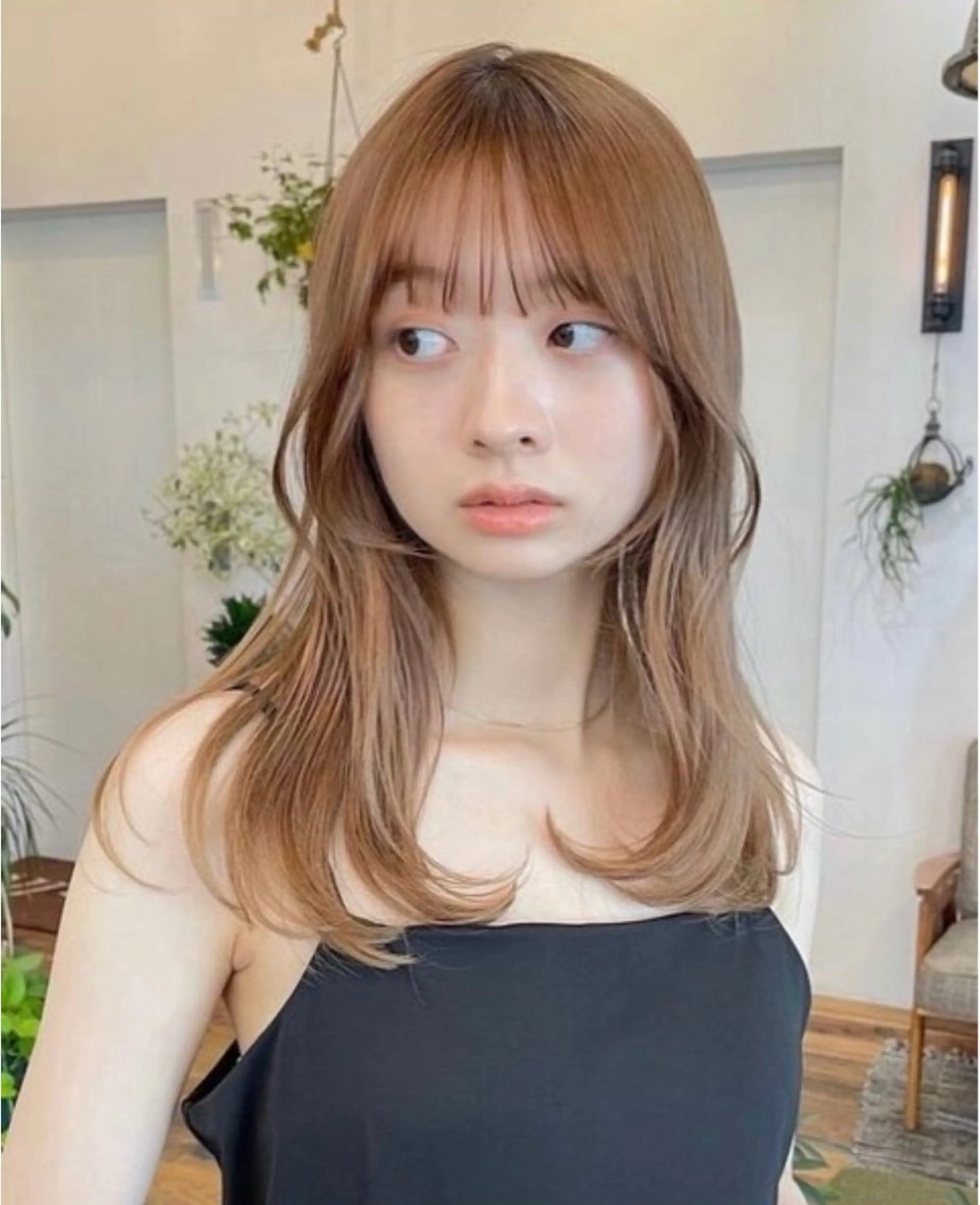 セミロング レイヤーカット🐏 mizukiのヘアスタイル