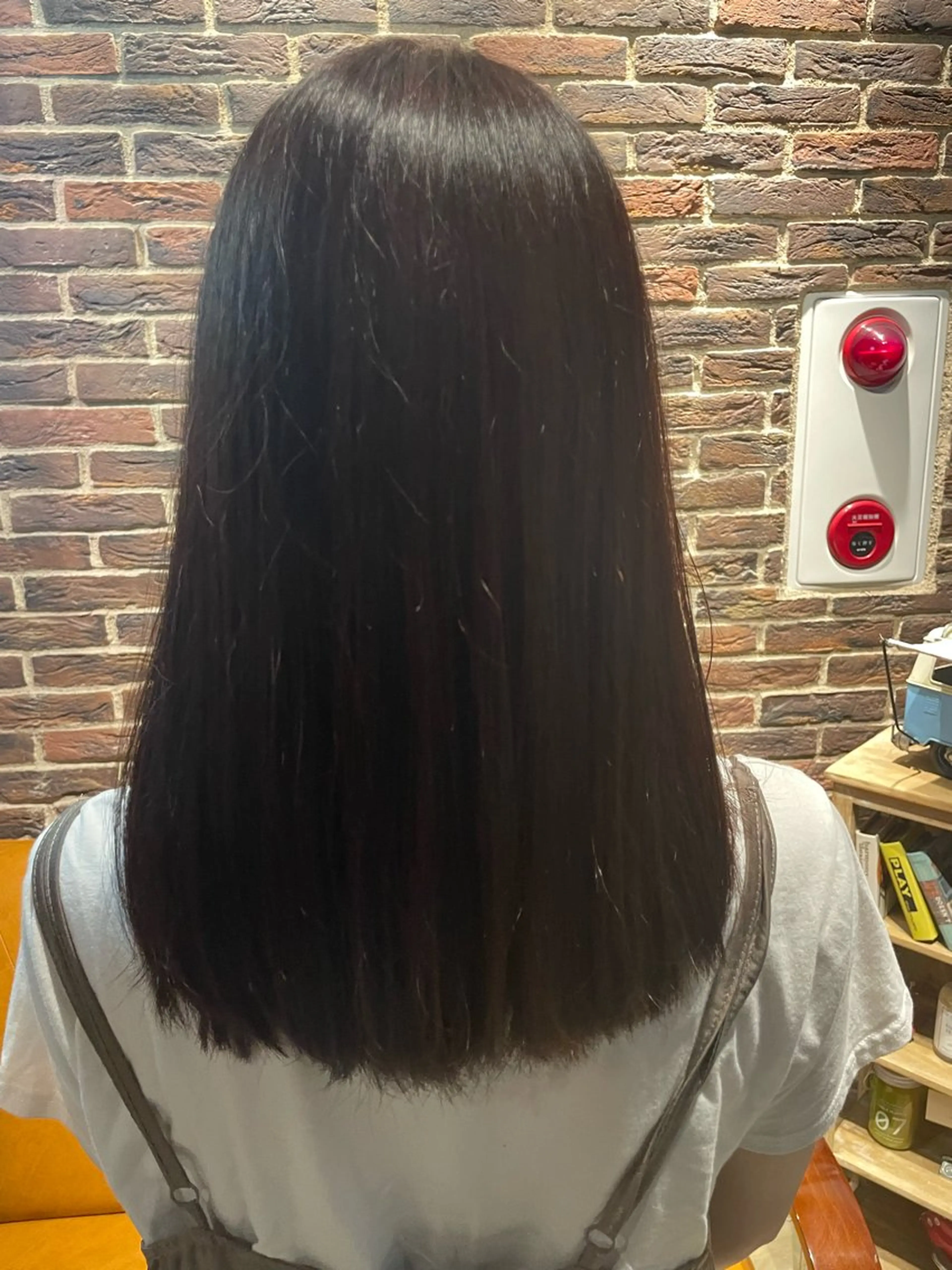 ロング カラー カット ヘアカラー トリートメント Hair salon 6所属・ジュニアスタイリスト 照井奈保子のヘアスタイル