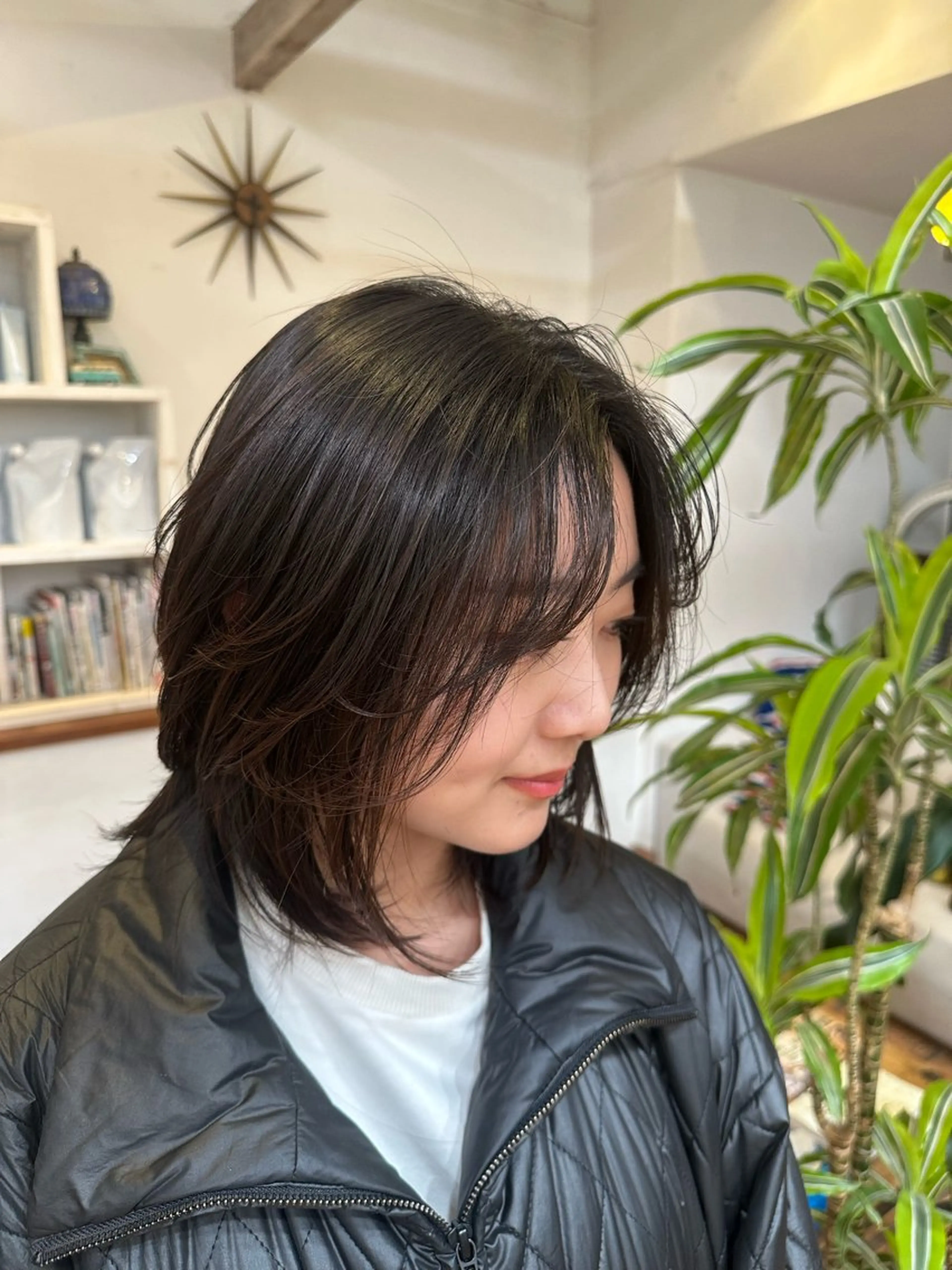 ミディアム レイヤーカット カット KAKERU/ボブ/ ショート/パーマ🌱のヘアスタイル