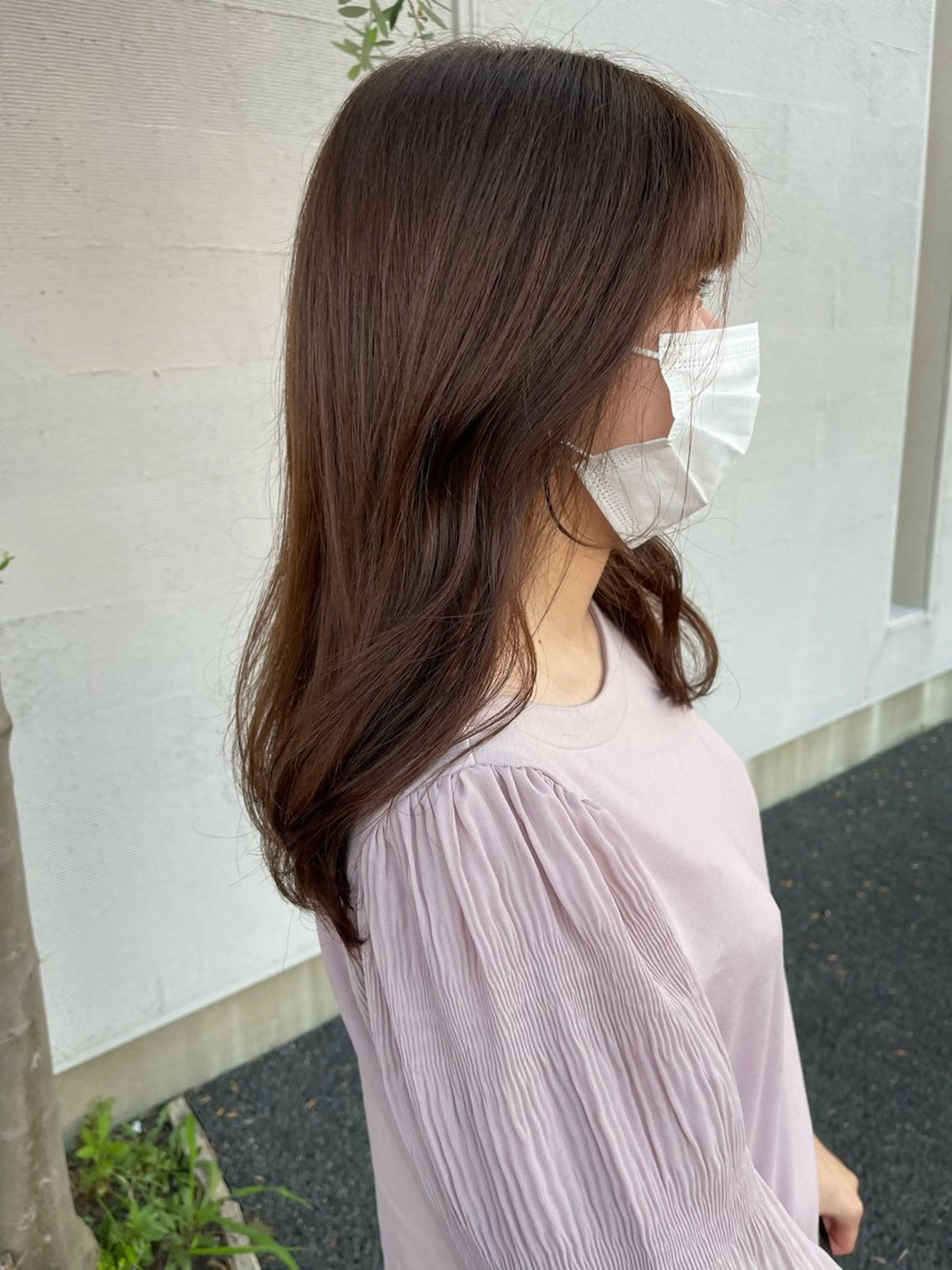 セミロング CEEK /NO.4所属・梶原 真帆のヘアスタイル