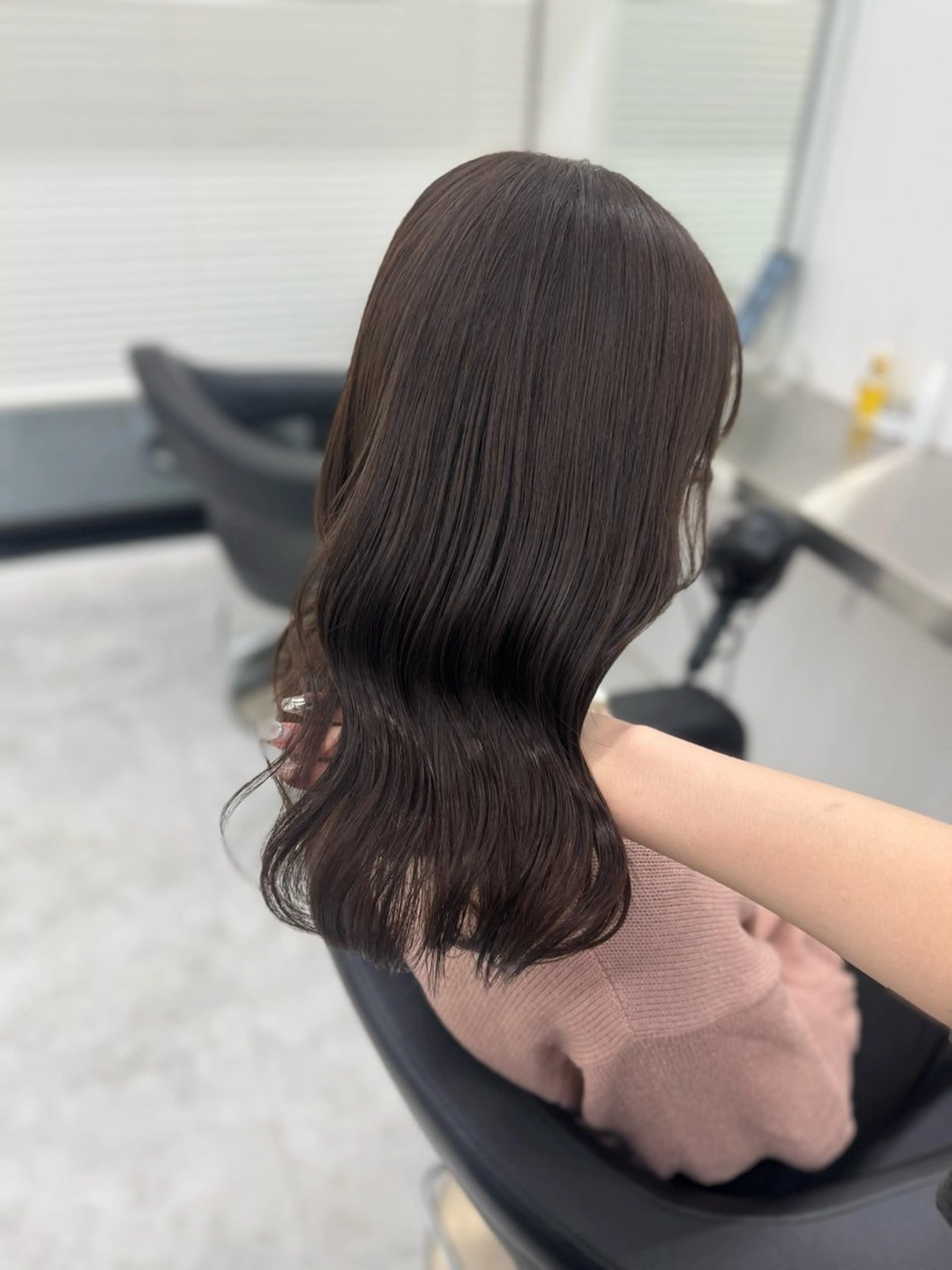 セミロング カラー カット ヘアカラー ヘッドスパ ヘアセット 🎀愛されgirly ヘア🫧Ayakaのヘアスタイル