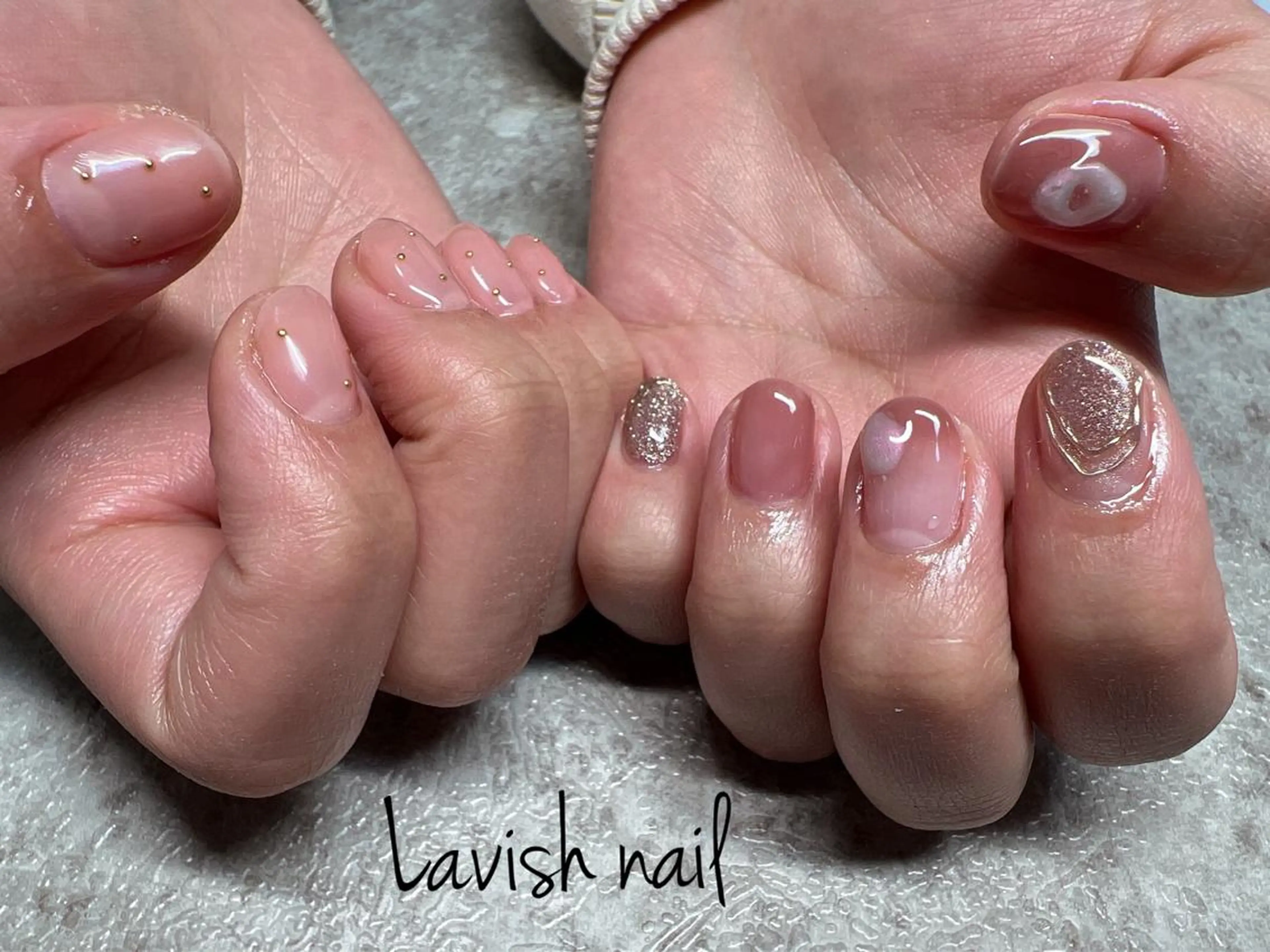 ネイル ハンドネイル Lavish nailのネイルデザイン