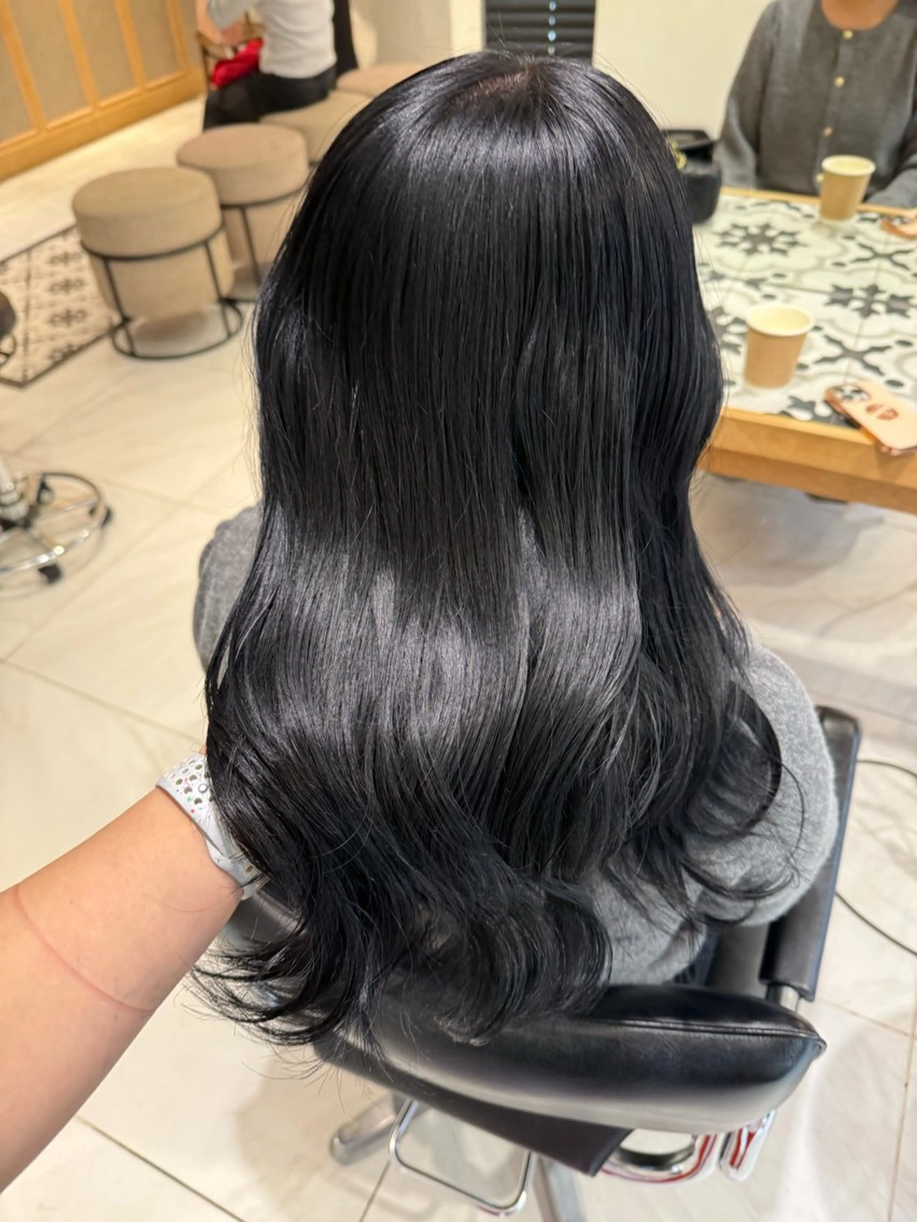 ロング カラー ヘアカラー トリートメント ヘッドスパ 艶髪/ロングモデル 募集🫧terukaのヘアスタイル