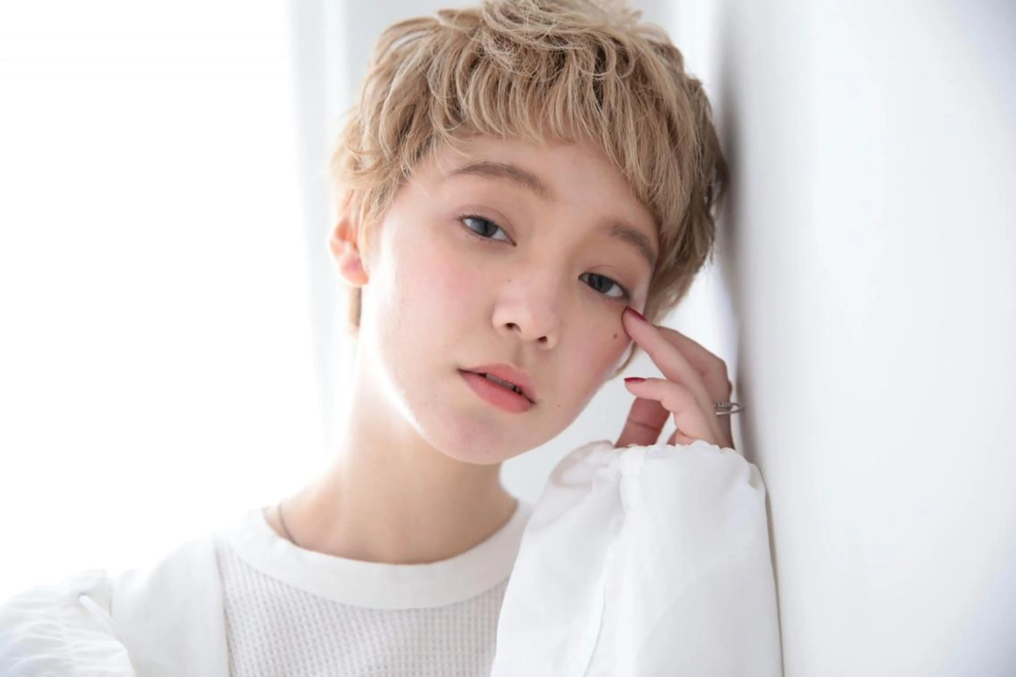 ショート カラー パーマ ヘアアレンジ 山下 直人のヘアスタイル