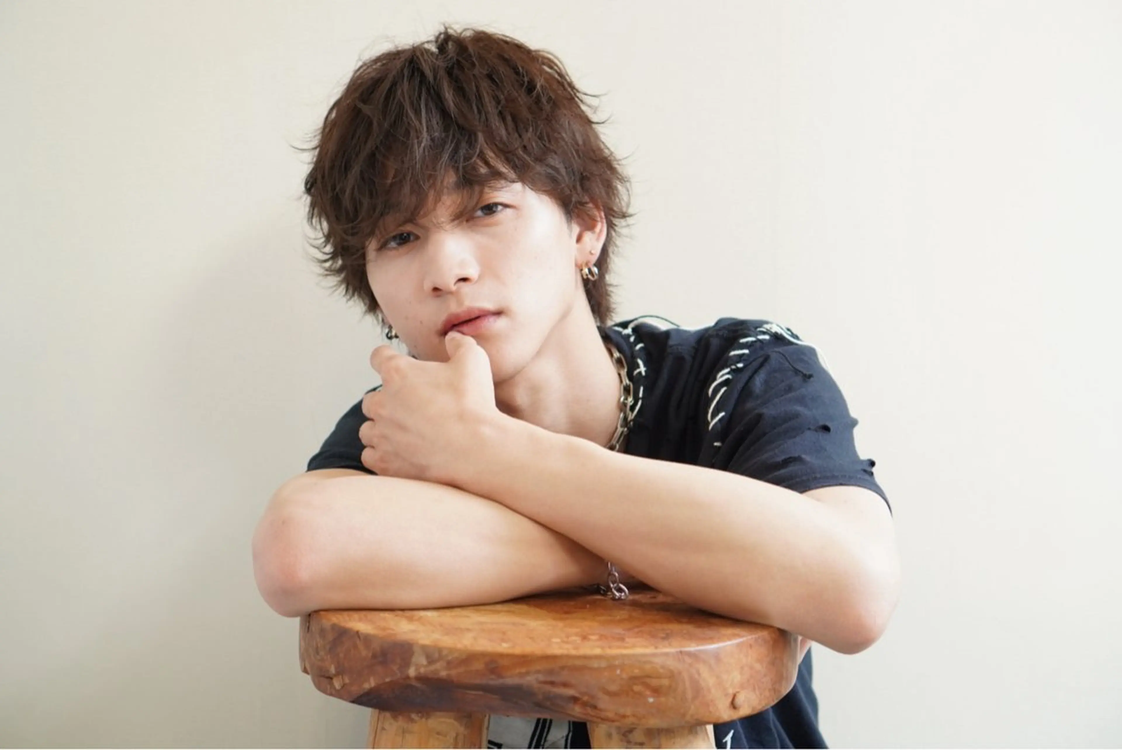 メンズ カット パーマ 佐藤 廉のヘアスタイル