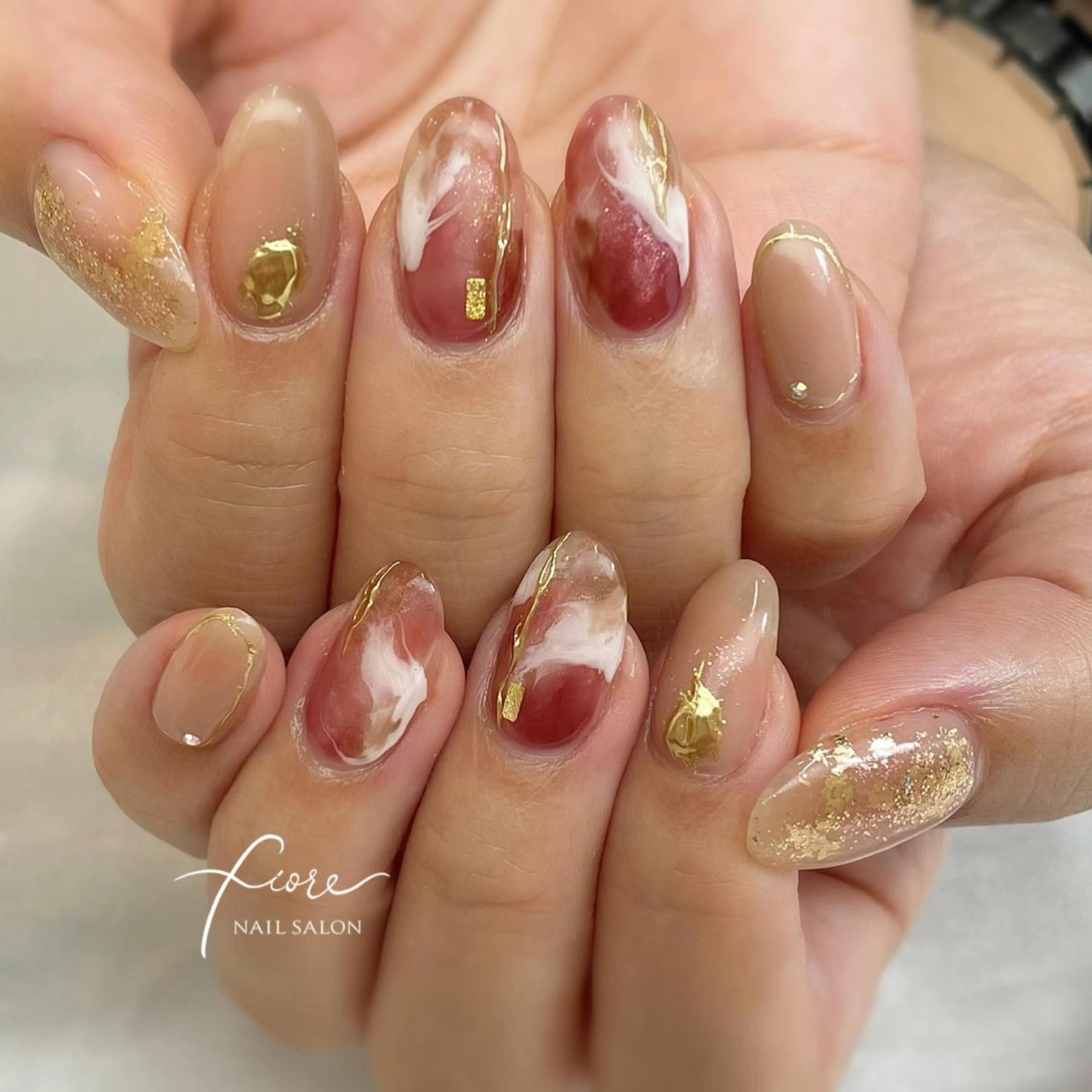 ネイル ハンドネイル フィオーレ  fiore所属・fiore みゆきのネイルデザイン