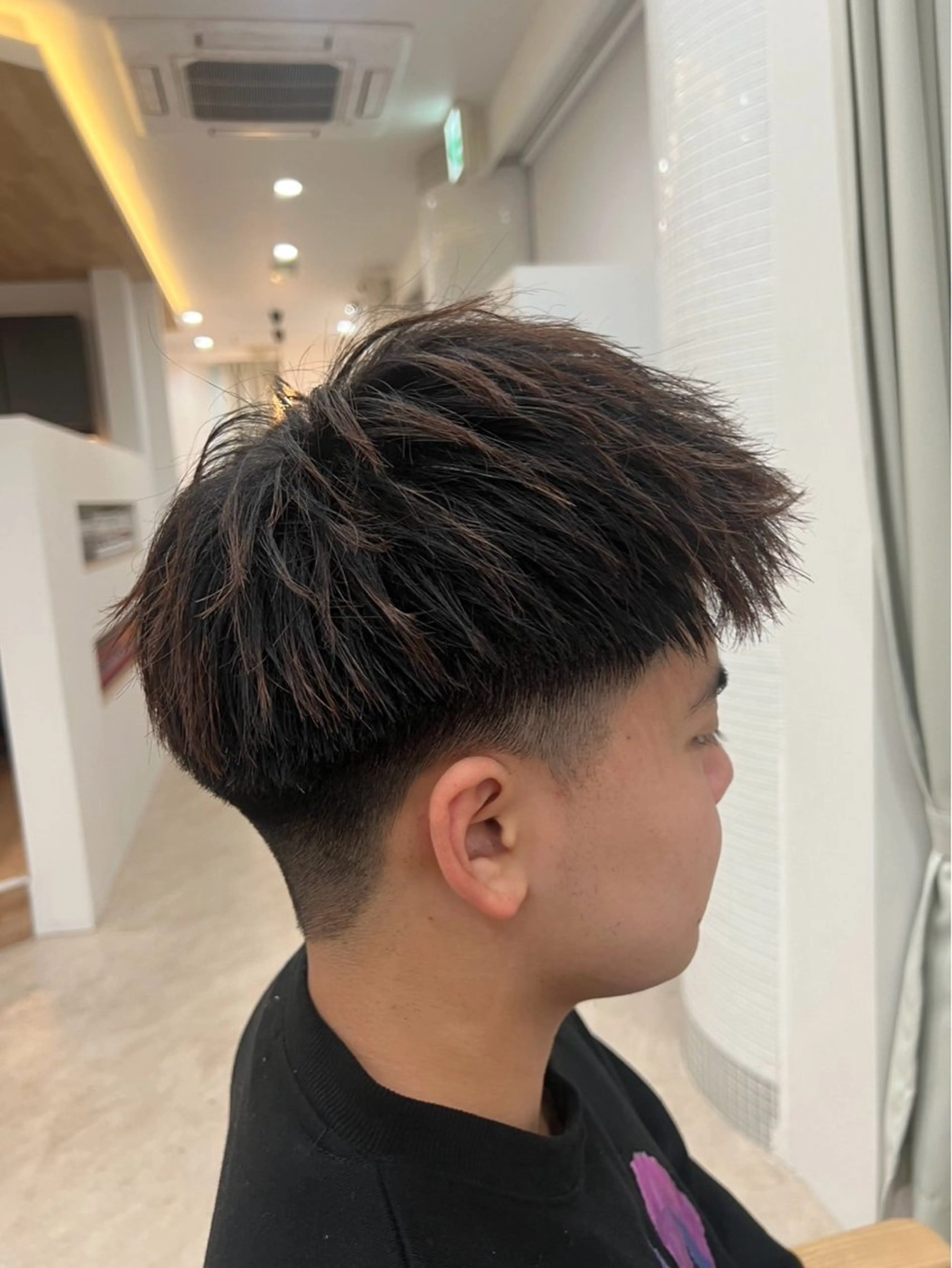 メンズ カット 大瀧 聖也 /パーマ/艶髪カラーのヘアスタイル