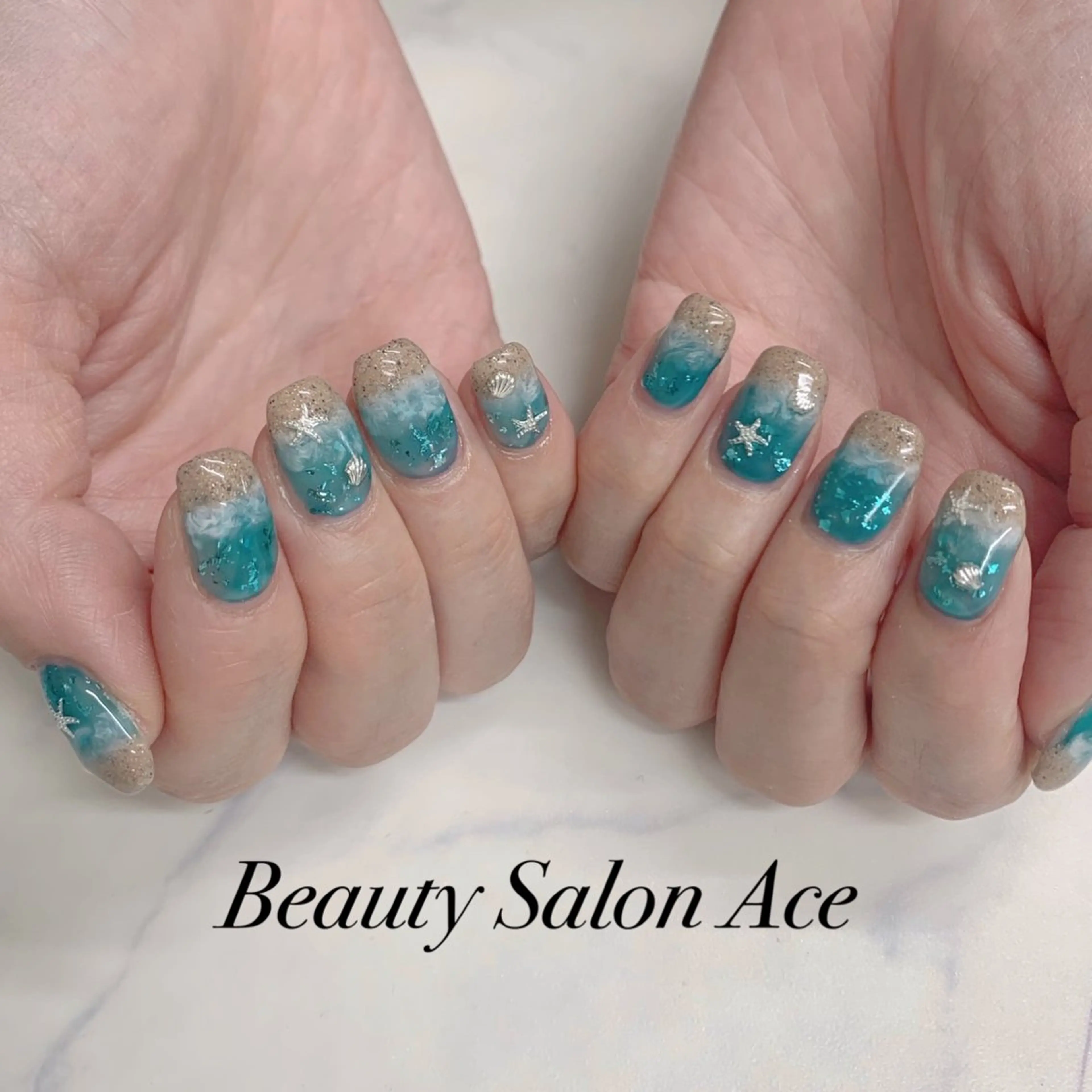 ネイル メンズネイル ハンドネイル ハンドケア Beauty Salon Ace(ネイルサロン エース)所属・池袋フィルイン Ace♡長さだしのネイルデザイン