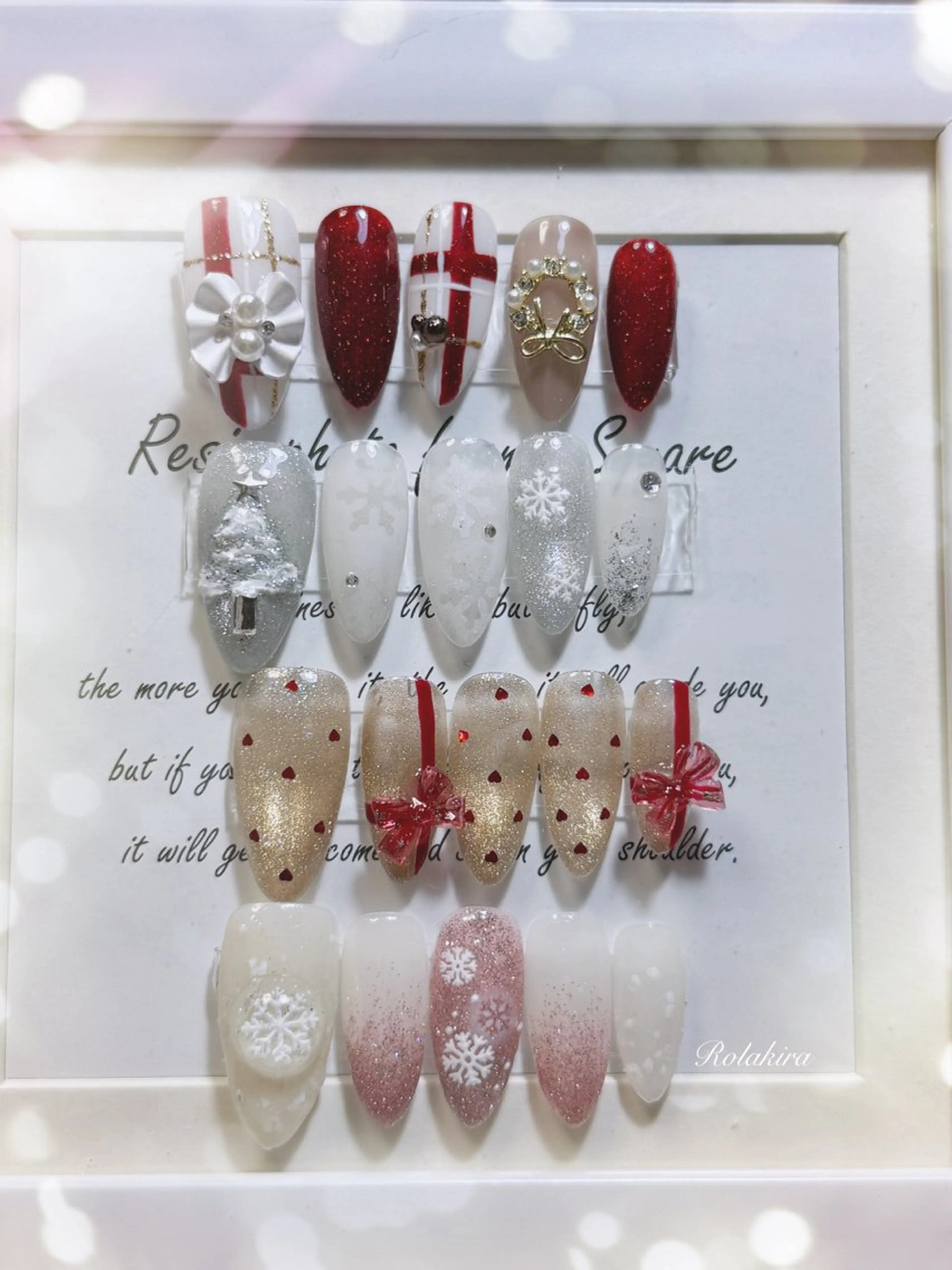【クリスマス限定】定額ネイル💅の写真