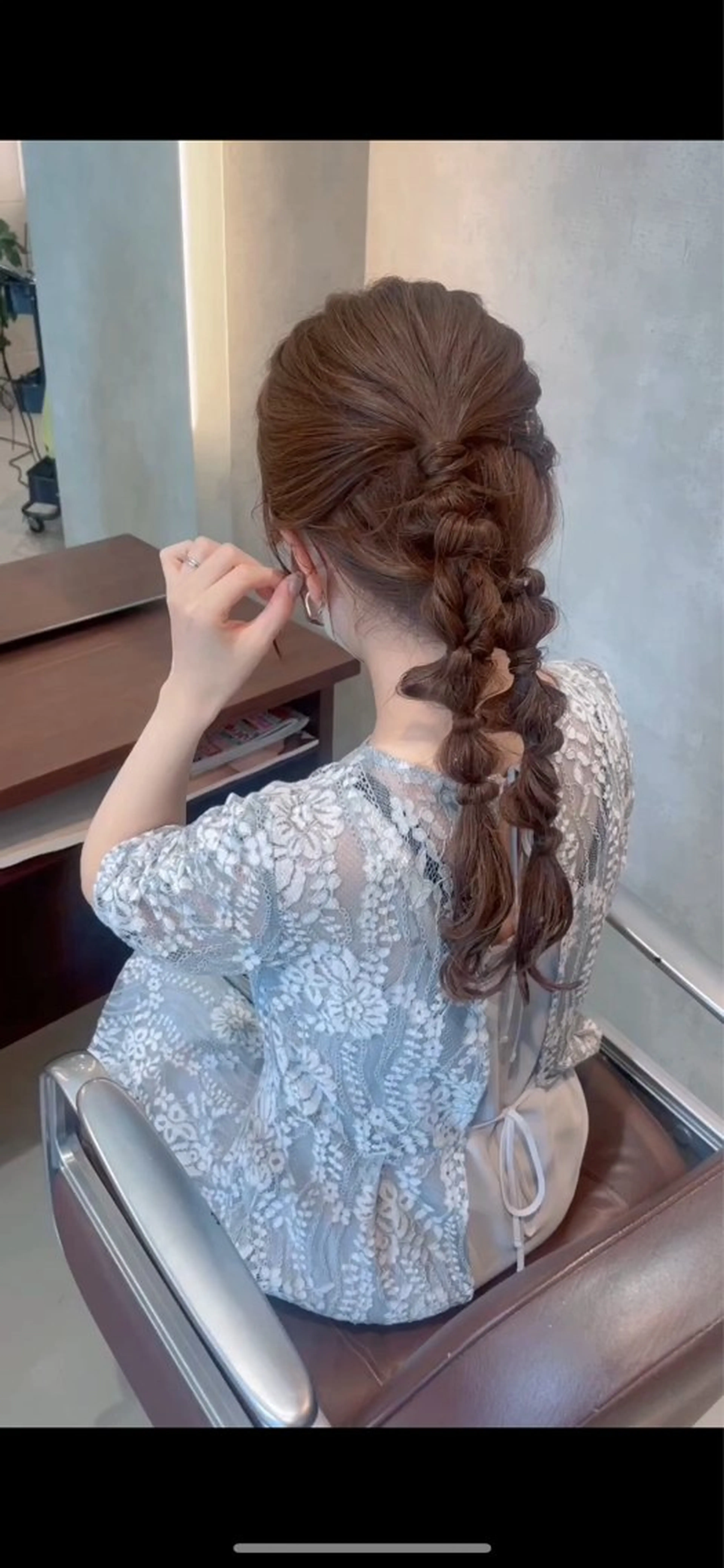 ヘアセット chic 渡辺 桃羽のヘアスタイル