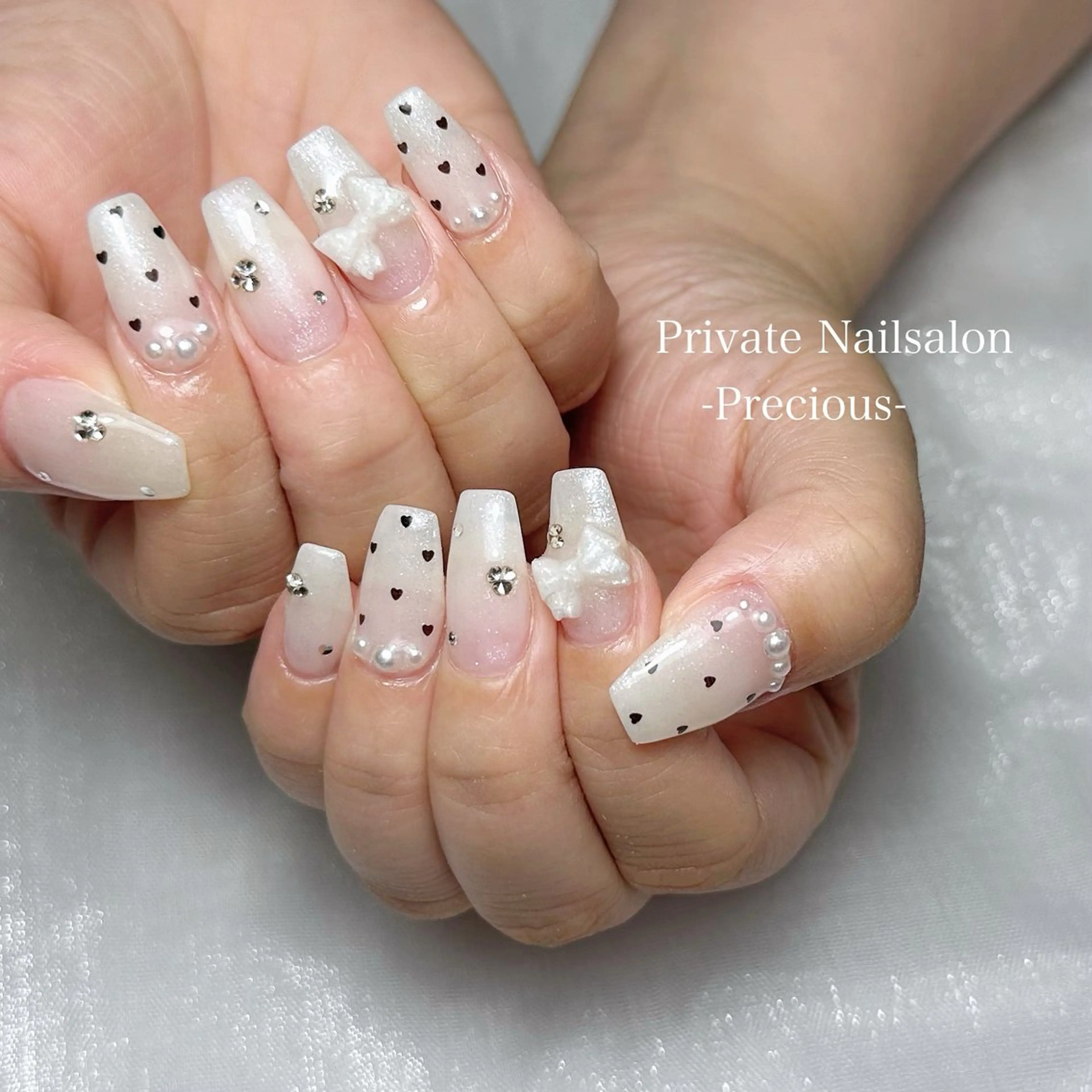 ネイル ハンドネイル Precious *･゜のネイルデザイン