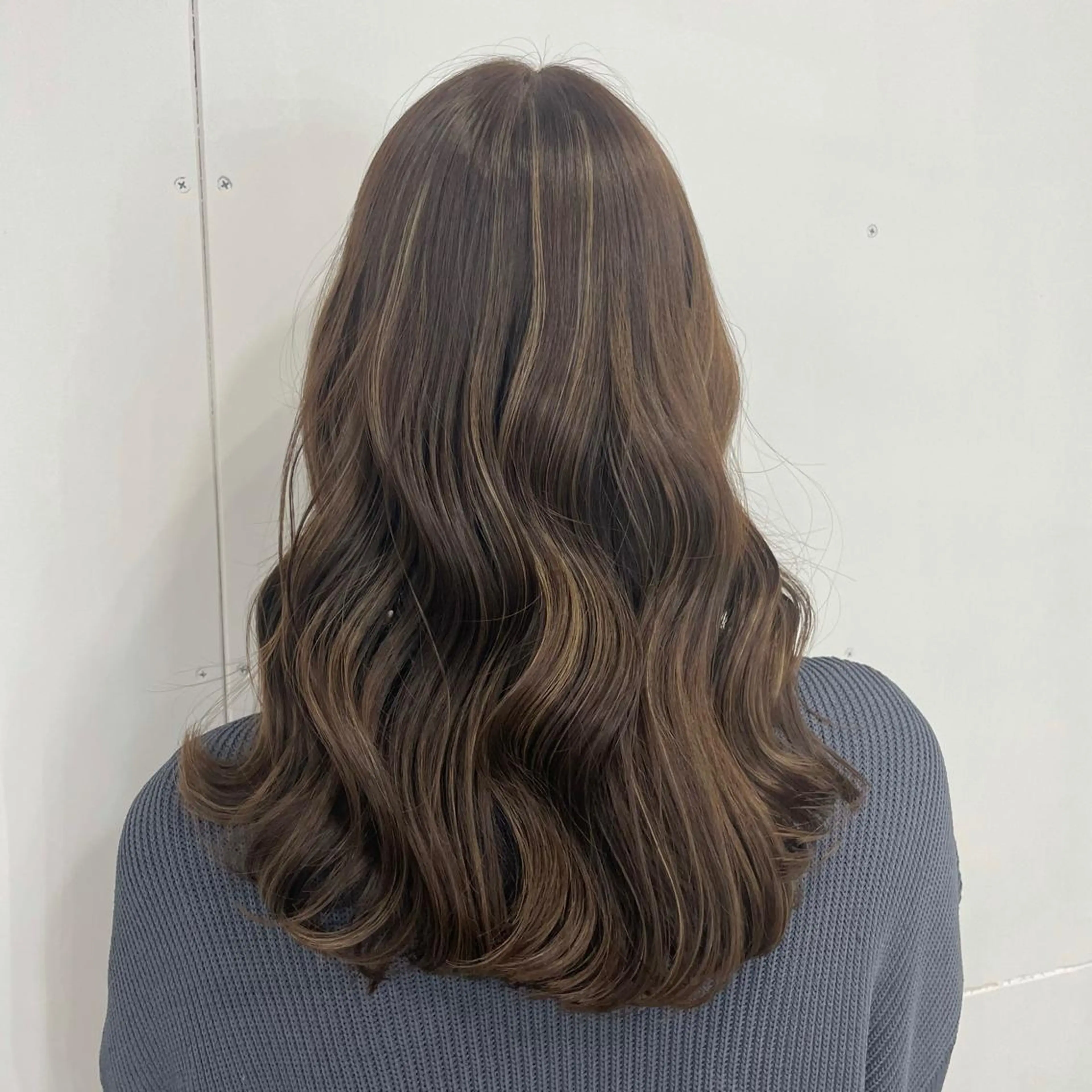 セミロング カラー ハイライトカラー ハイライト aki/ハイライト /カラー専門美容師♡のヘアスタイル