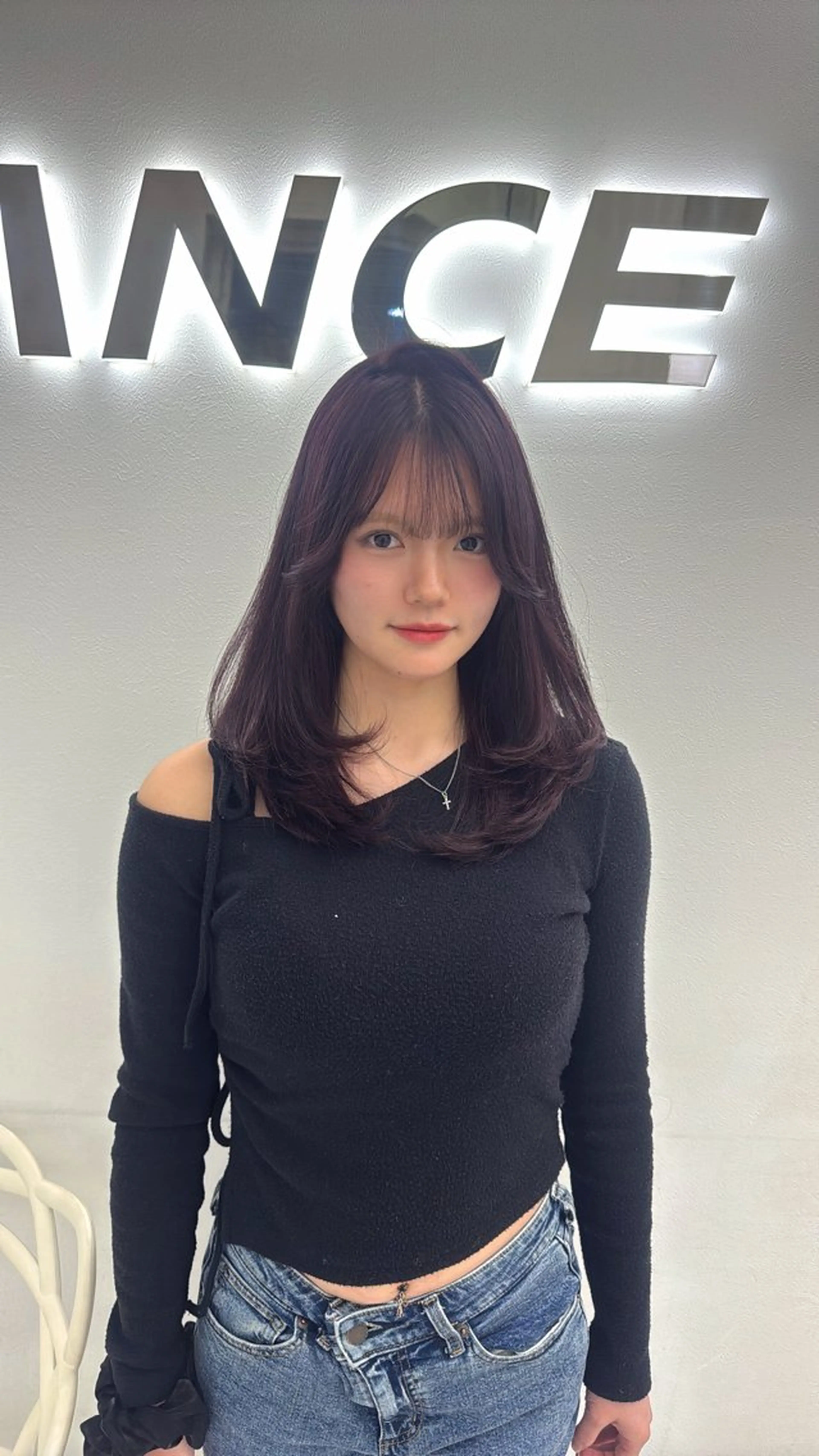 ミディアム カラー カット ヘアカラー 🎀愛されgirly ヘア🫧Ayakaのヘアスタイル