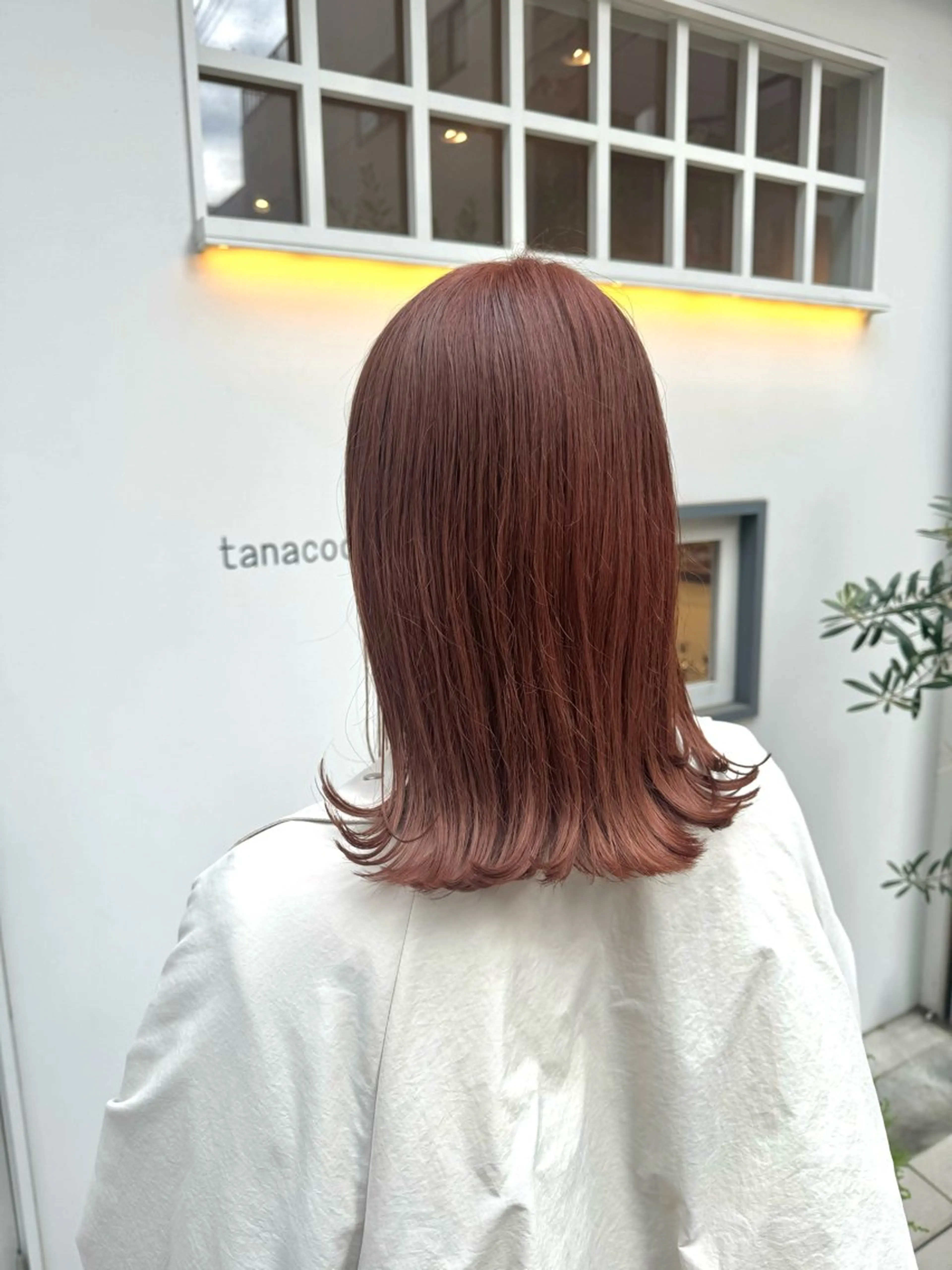 ミディアム カット ヘアカラー 美容室tanacocolo所属・草野 ゆずきのヘアスタイル