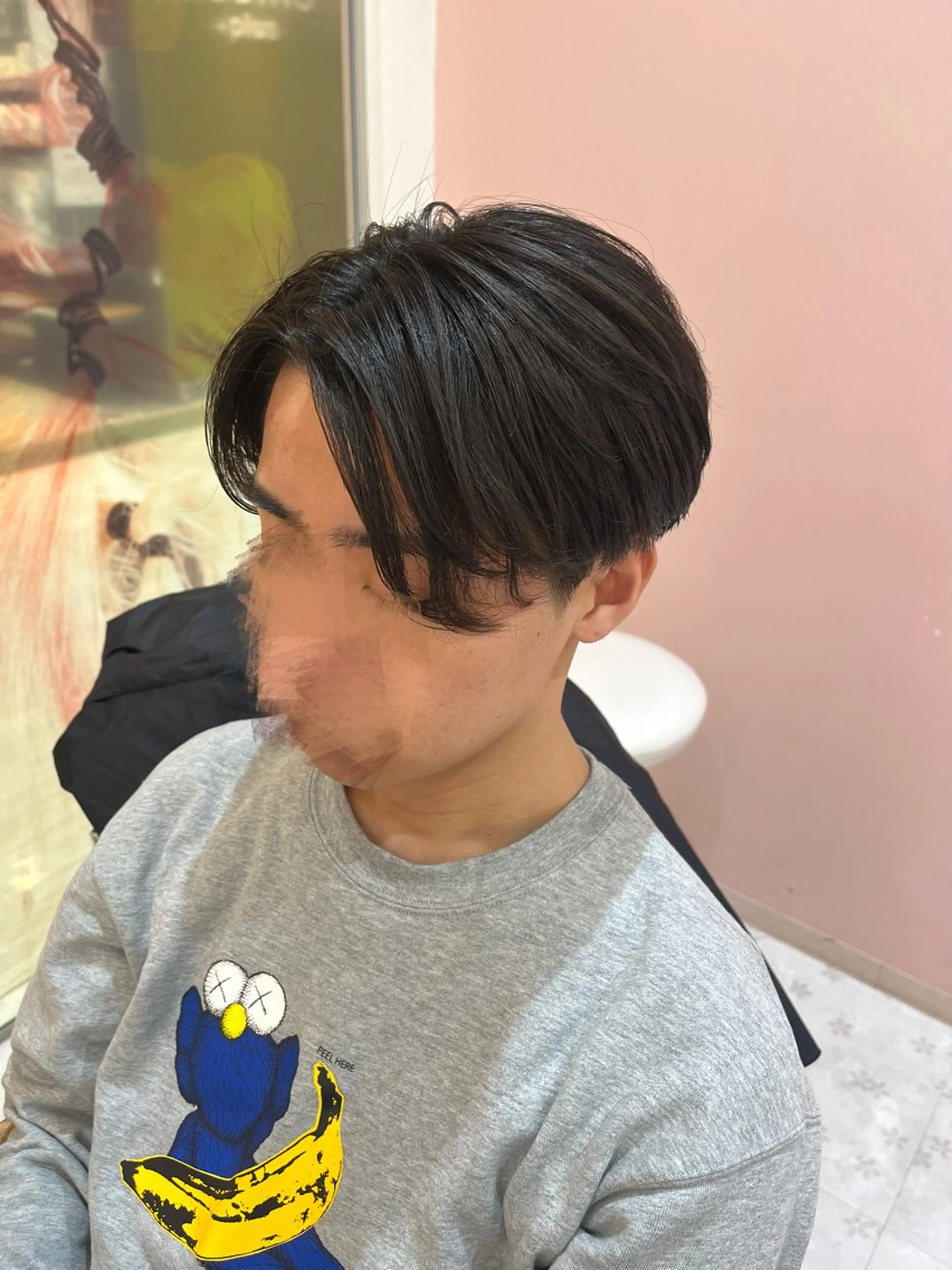 ショート メンズ センターパート マッシュ カット 🫧メンズカット カラー/愛莉🫧のヘアスタイル