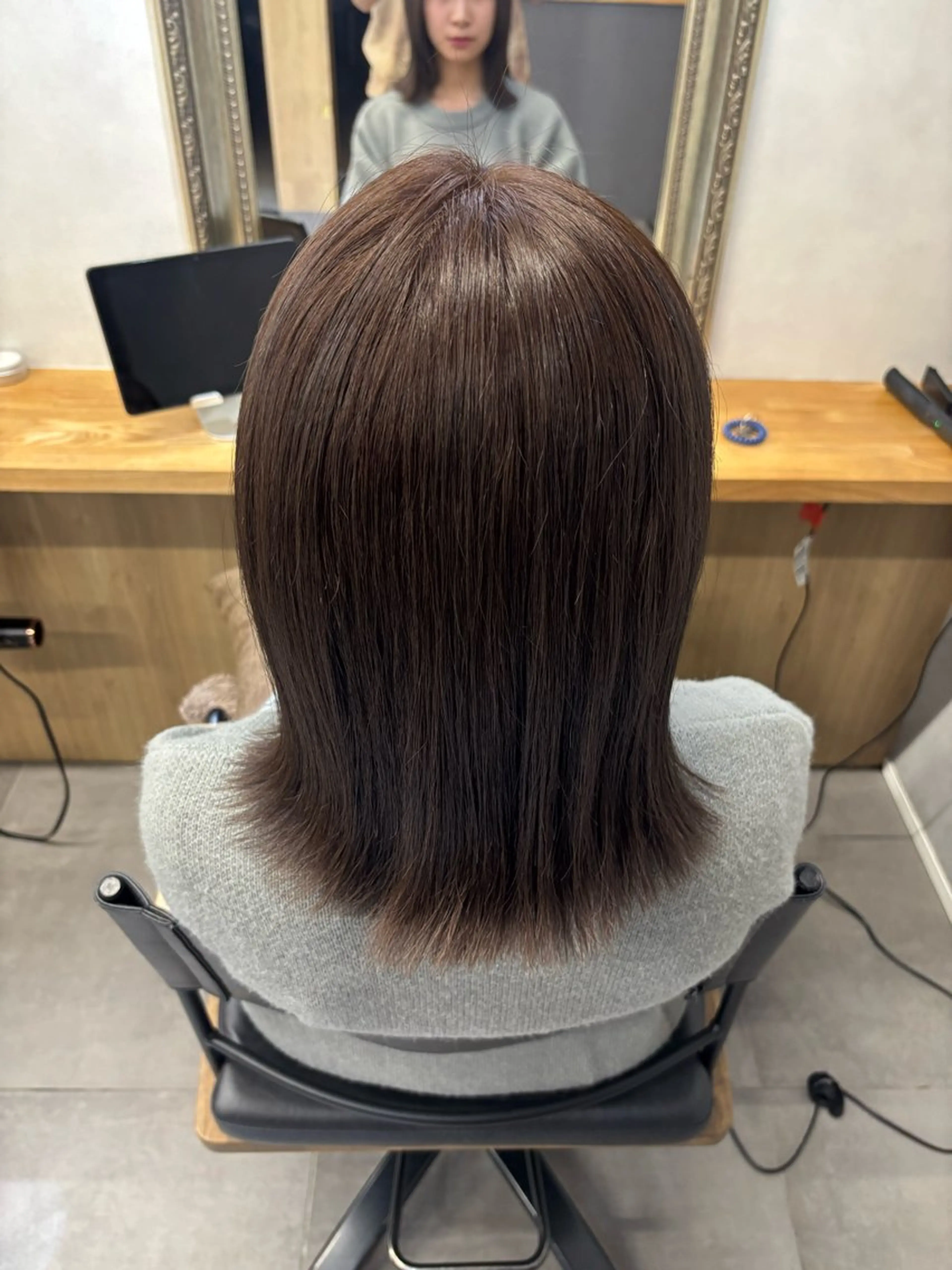ミディアム カラー 風愛 🩵表参道🩵のヘアスタイル