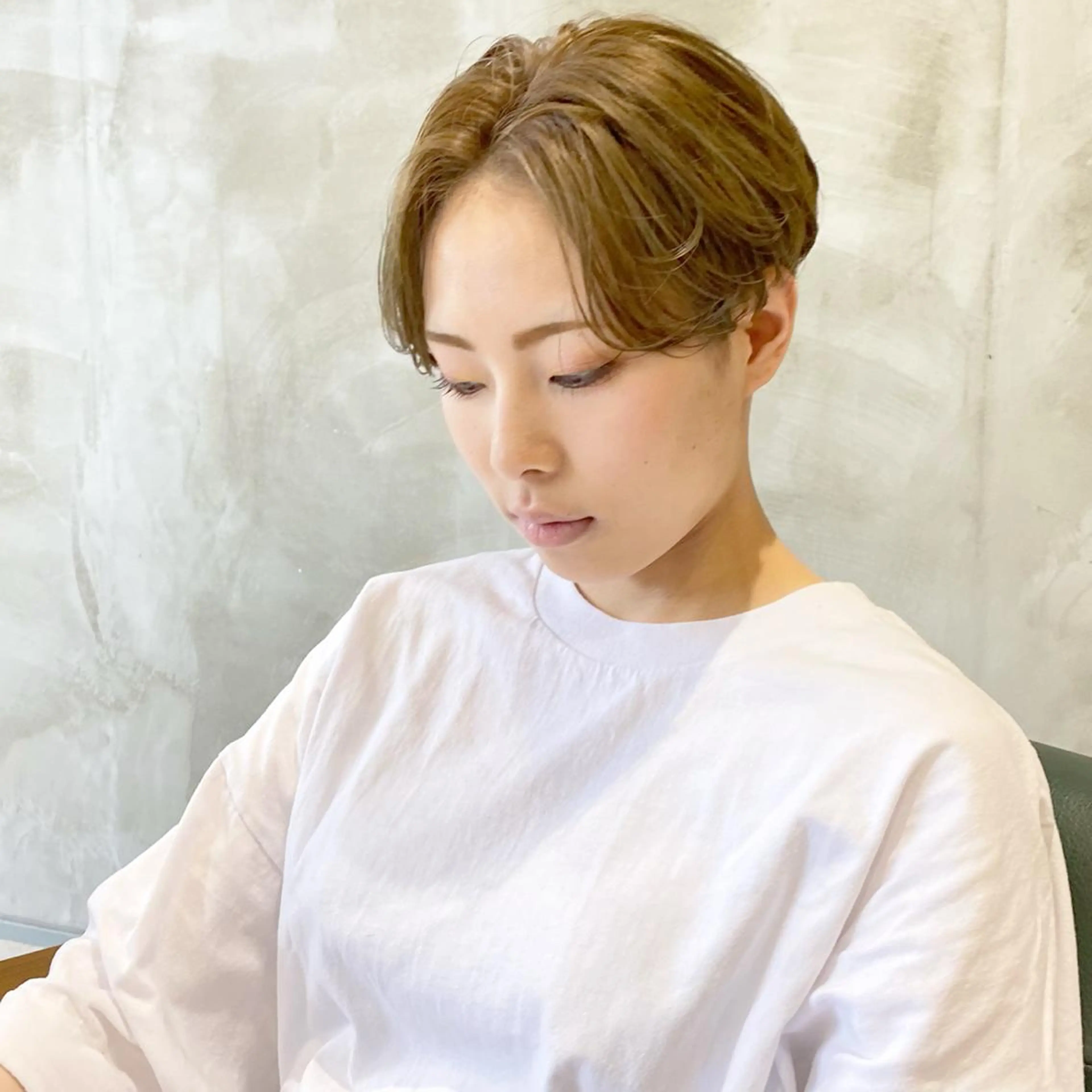 ショート カラー カット ヘアカラー トリートメント ill副店長 立和田純也のヘアスタイル