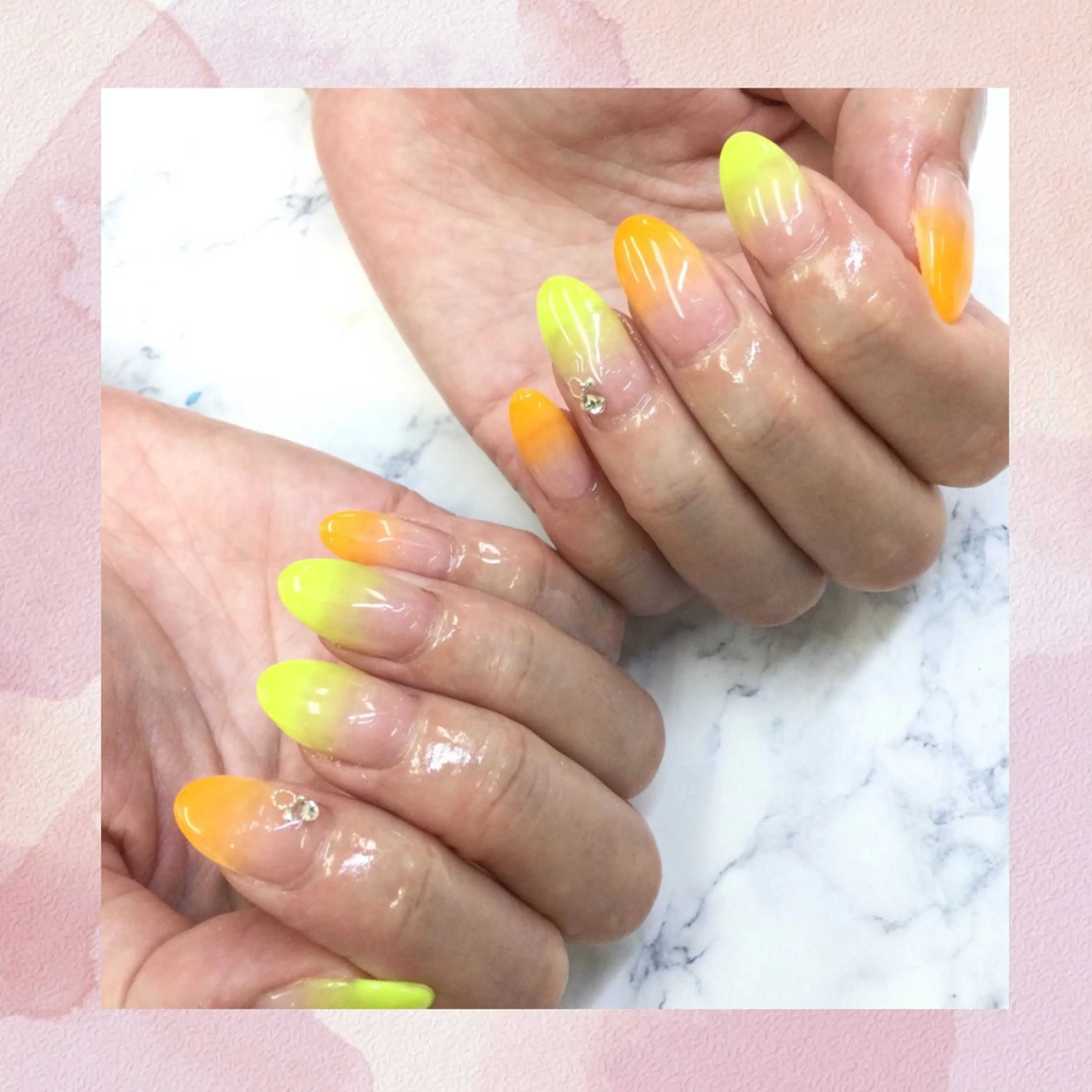 ネイル グラデーション Eye& NailDayのネイルデザイン