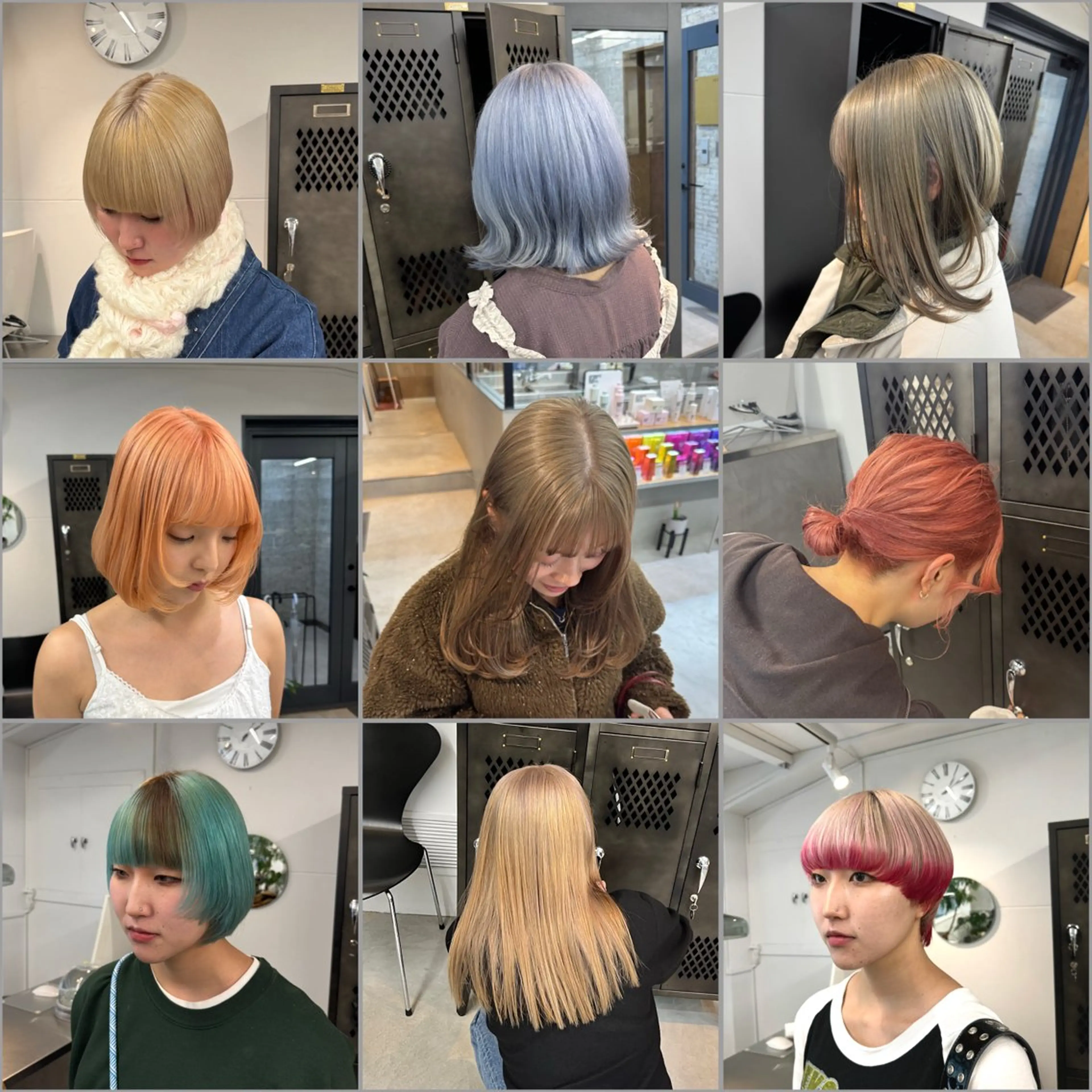 INORI|艶カラ ー|フェイスレイヤーのヘアスタイル