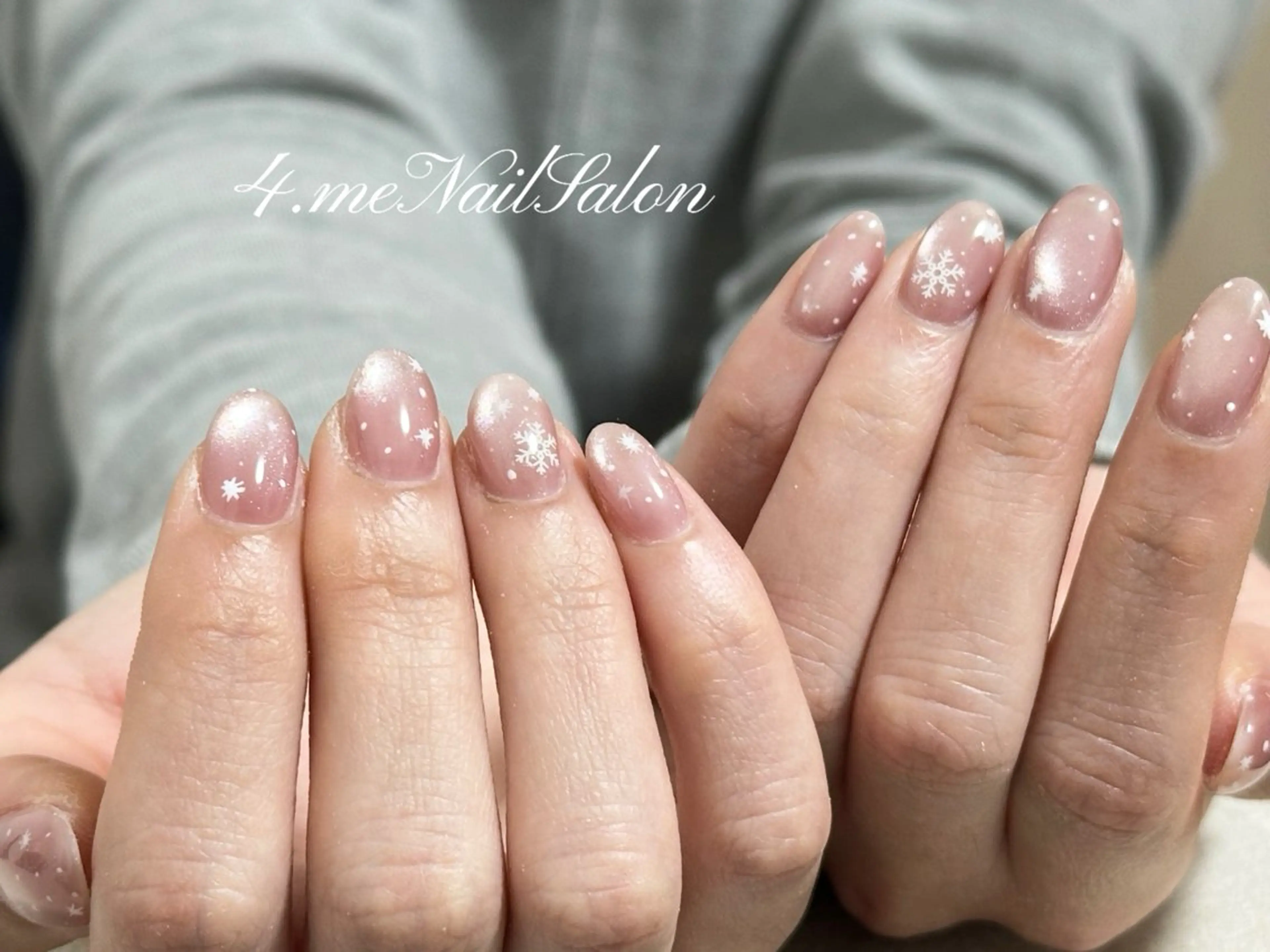 ネイル フラワーネイル キラキラネイル 韓国ネイル オフィスネイル ピンク ハンドネイル KI NAのネイルデザイン