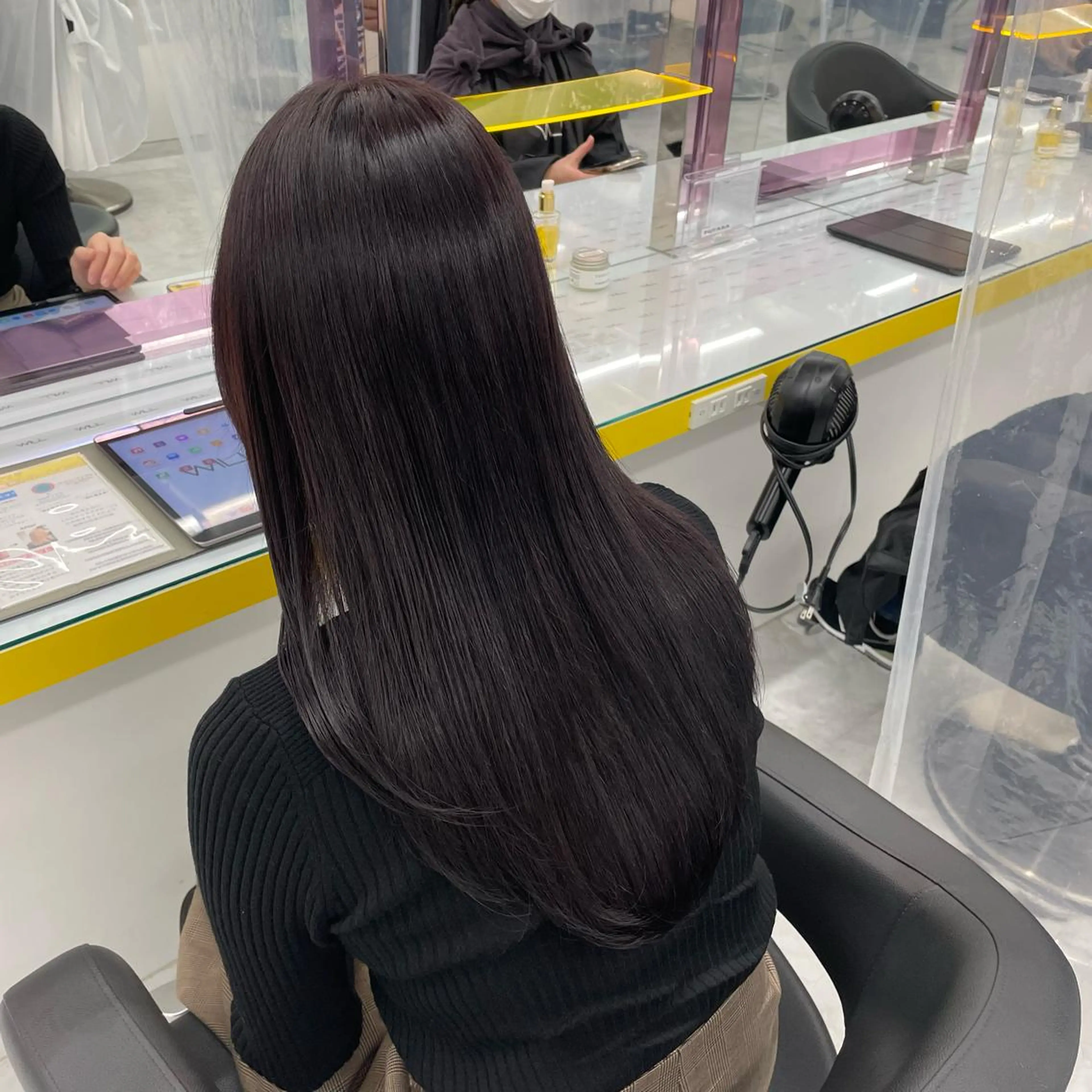 ミディアム カラー パーマ ヘアアレンジ メンズ ヘアカラー トリートメント ヘッドスパ ヘアセット 💜寒色特化 門脇誠弥💜のヘアスタイル