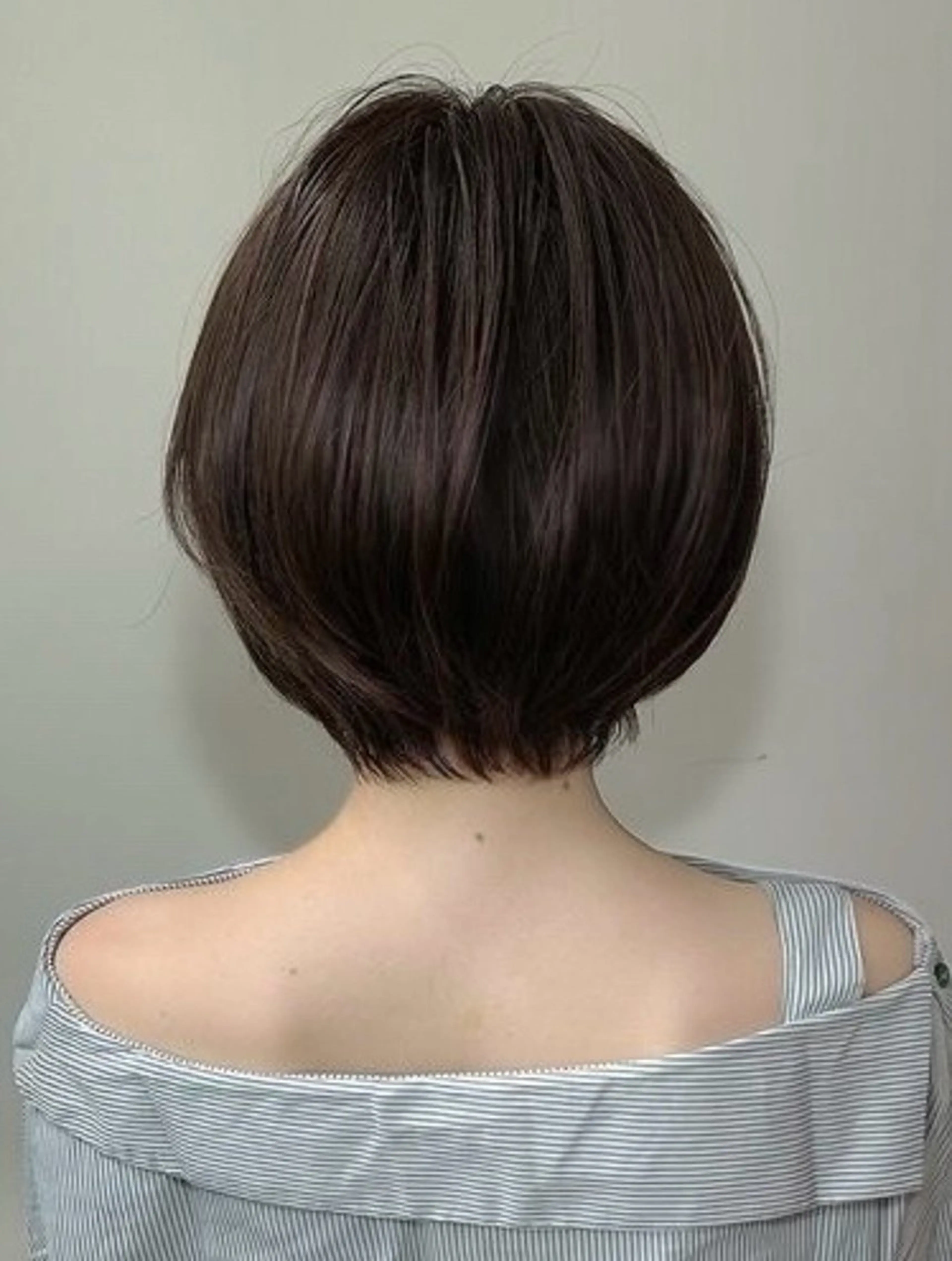 ショート ショートボブ ボブ ショートヘア カット ヘアカラー トリートメント ボブ/ショート/ 透明感カラー/まりなのヘアスタイル