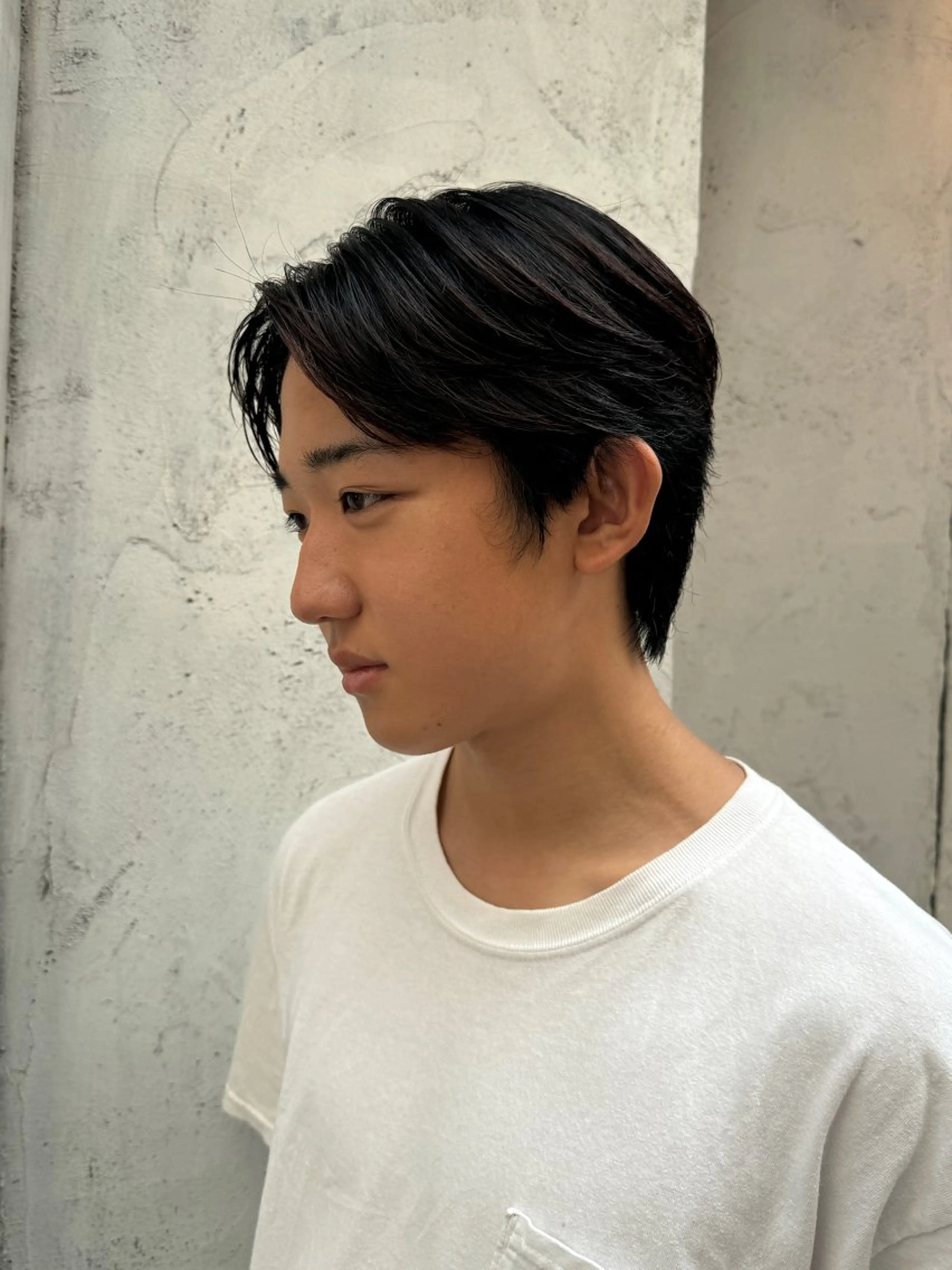 セミロング カラー メンズ カット ヘアカラー だいすけ/メンズ/ カラー/パーマのヘアスタイル