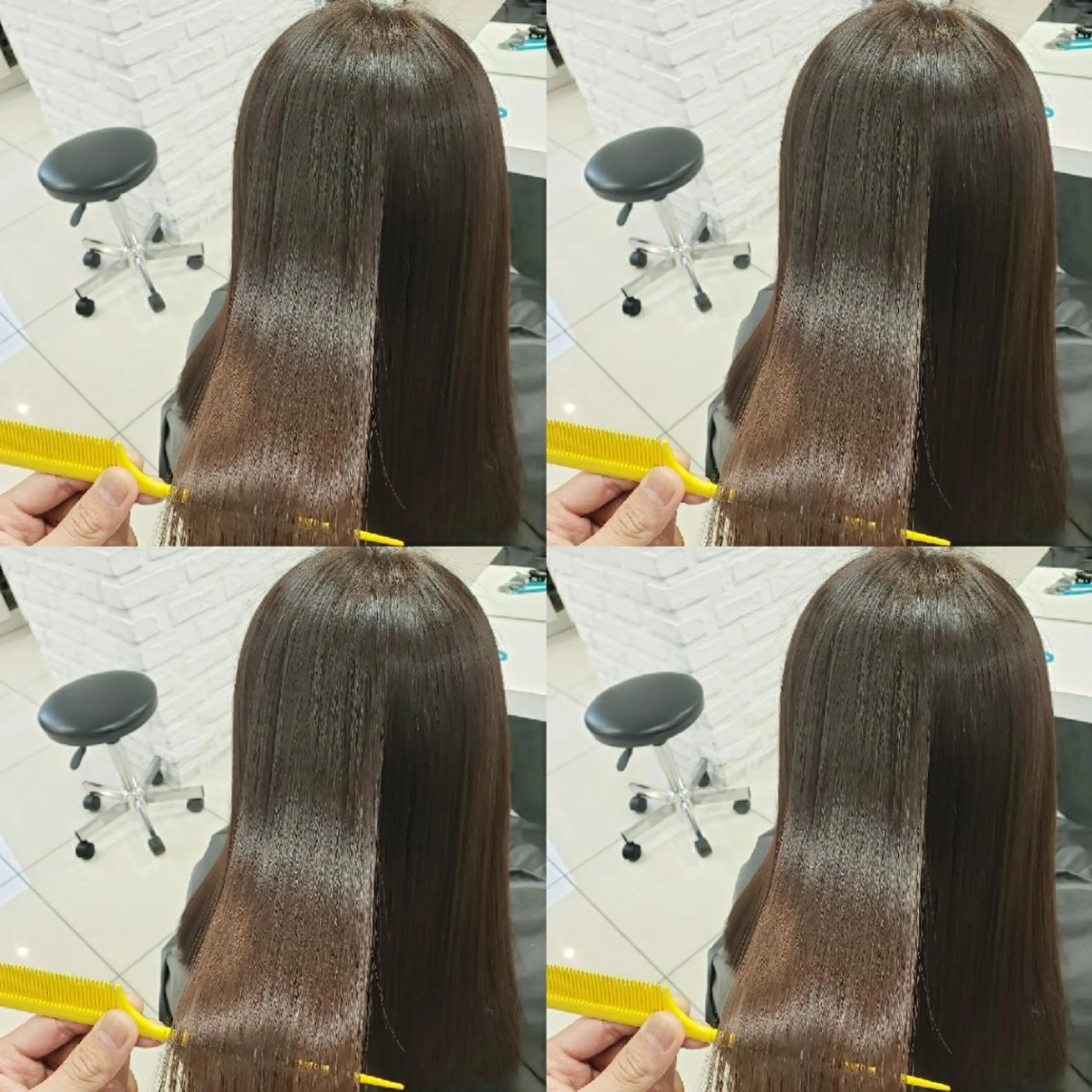 ロング ヘアカラー トリートメント 染野 匠のヘアスタイル