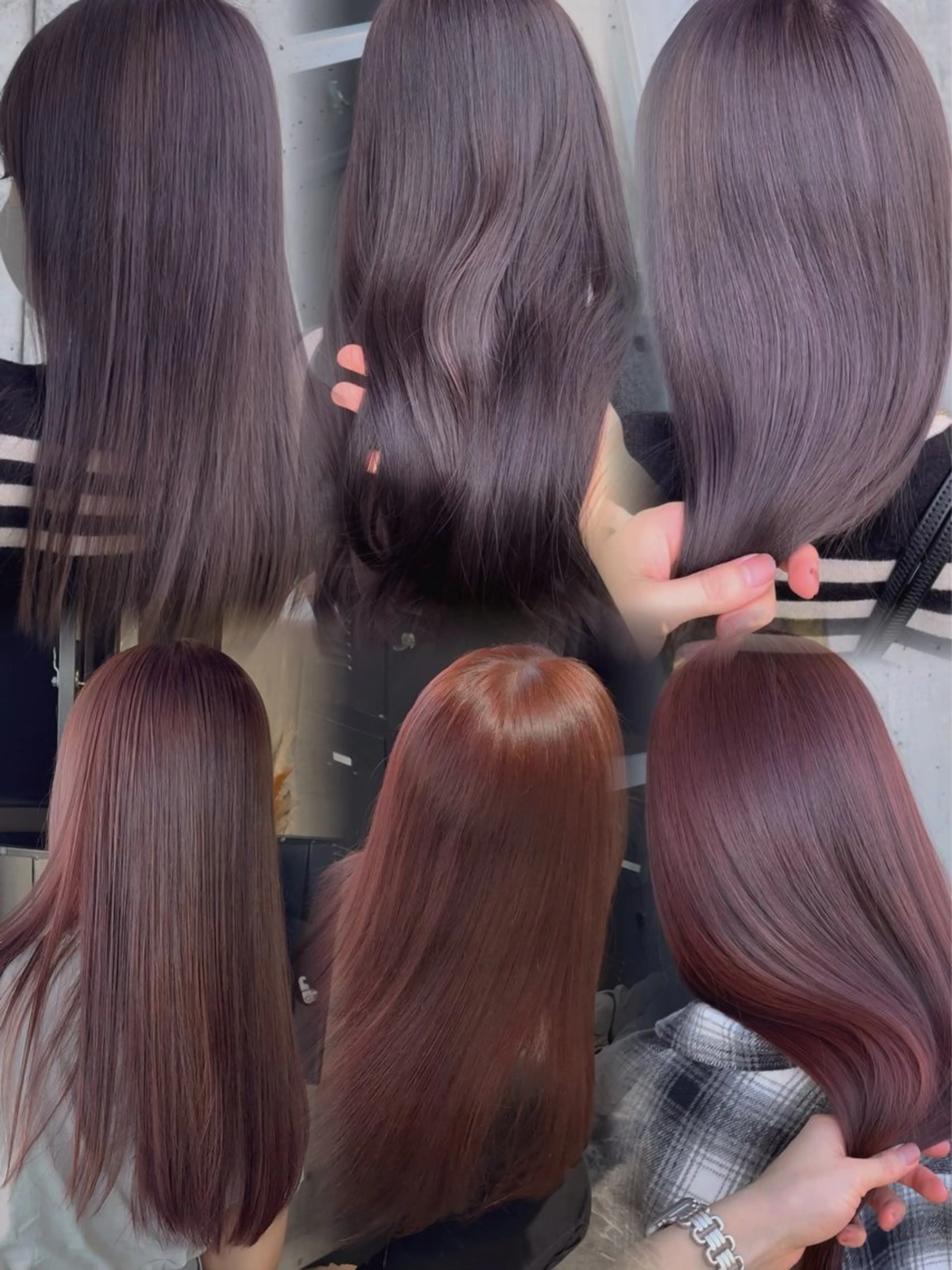 カット＋秋冬🍂おすすめ暖色カラー＋1ステップTRの写真