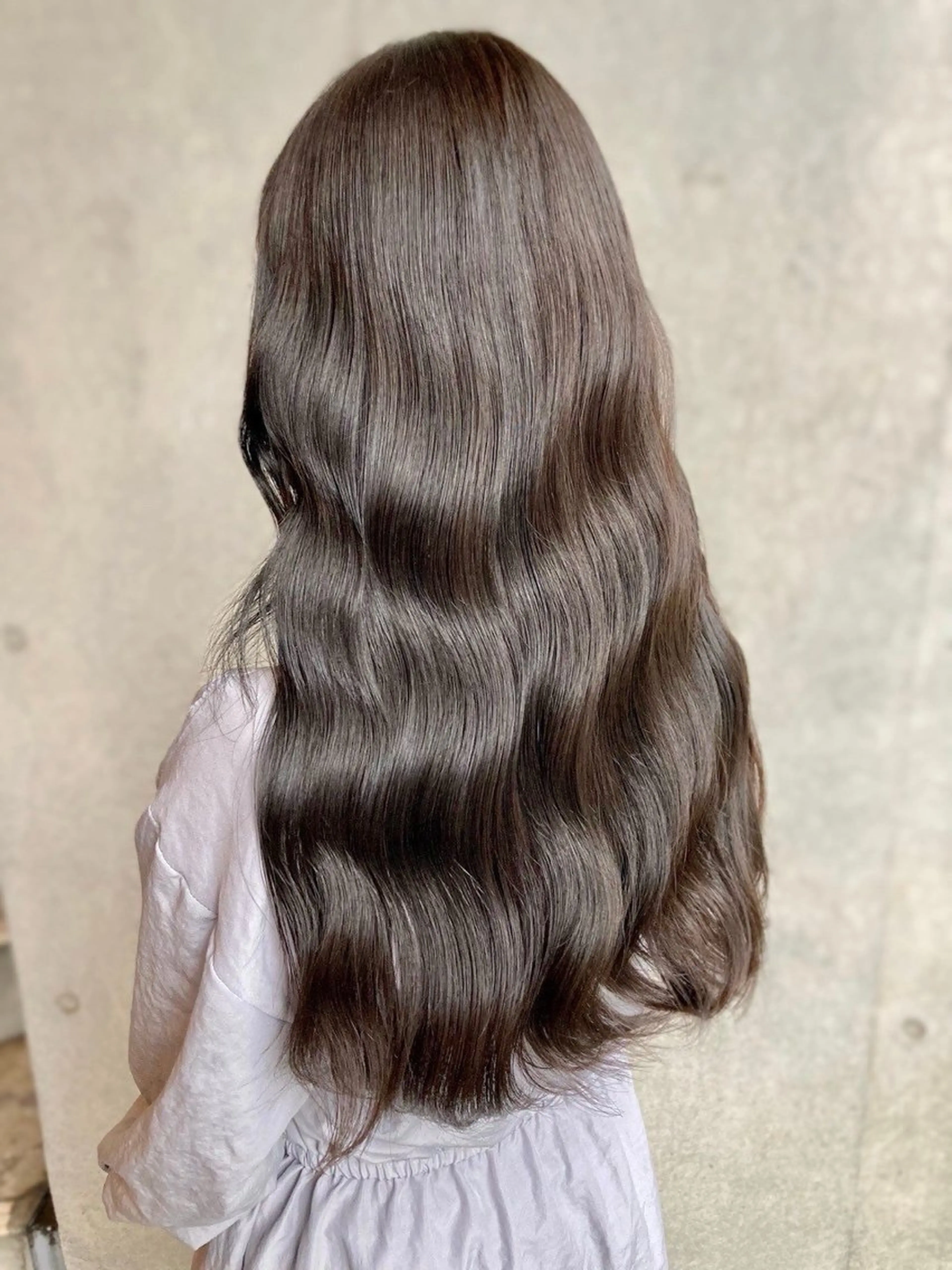 ロング 透明感&巻き髪 韓国ヘア　YUKIのヘアスタイル
