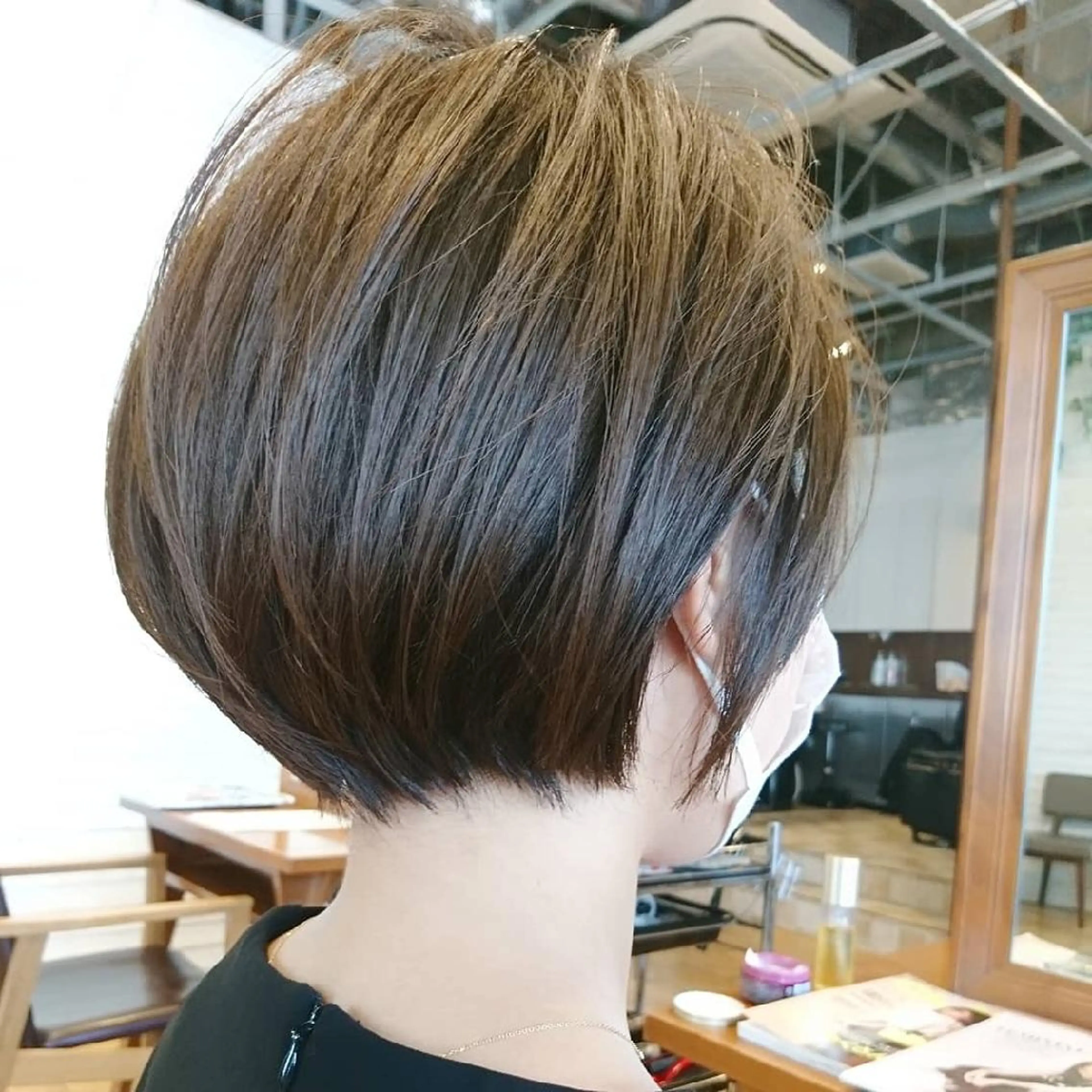 ショート カラー youres hair はなれ店所属・最高峰🌈髪質改善 縮毛矯正💖後藤のヘアスタイル
