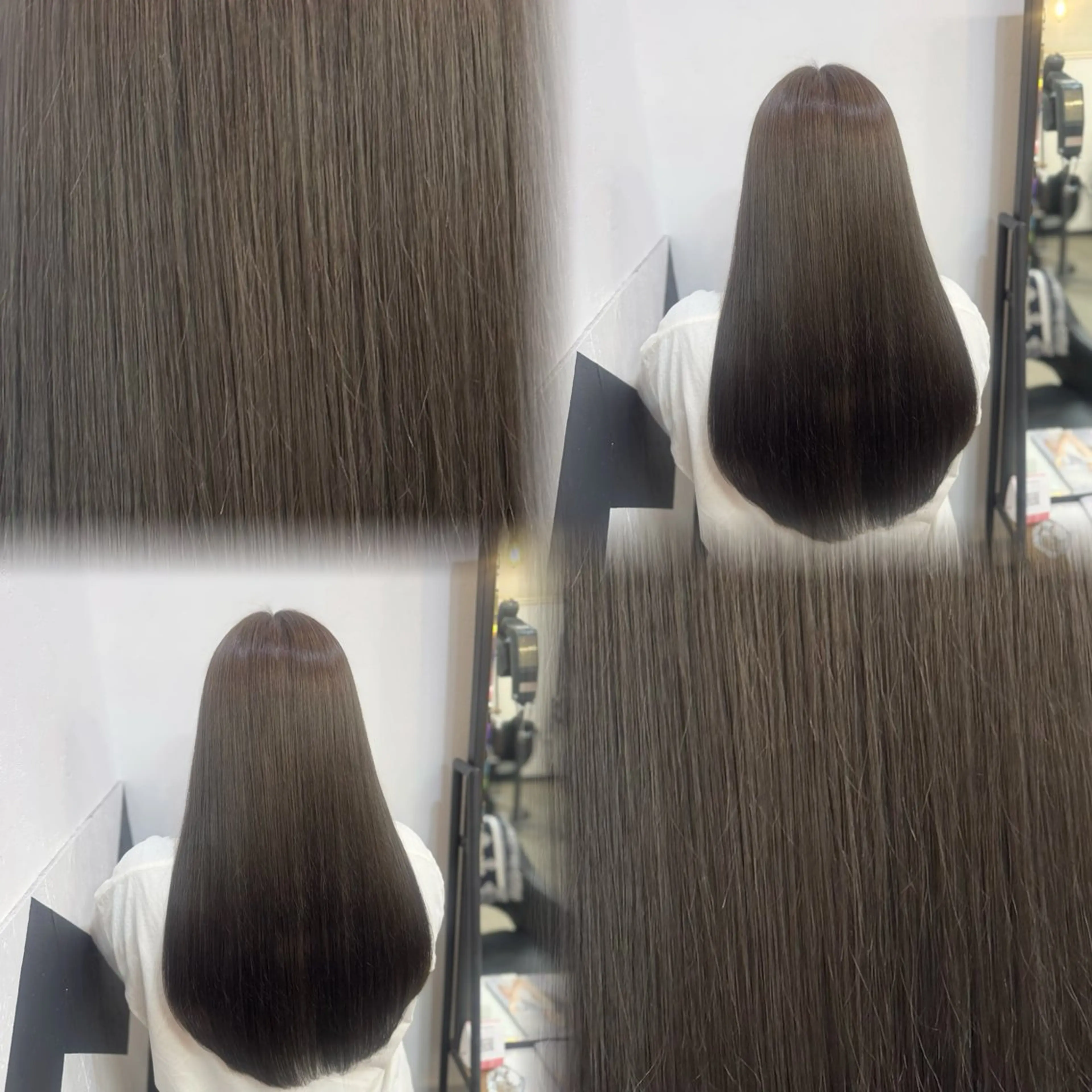 ロング カラー ヘアカラー トリートメント 髙橋 李里亜のヘアスタイル